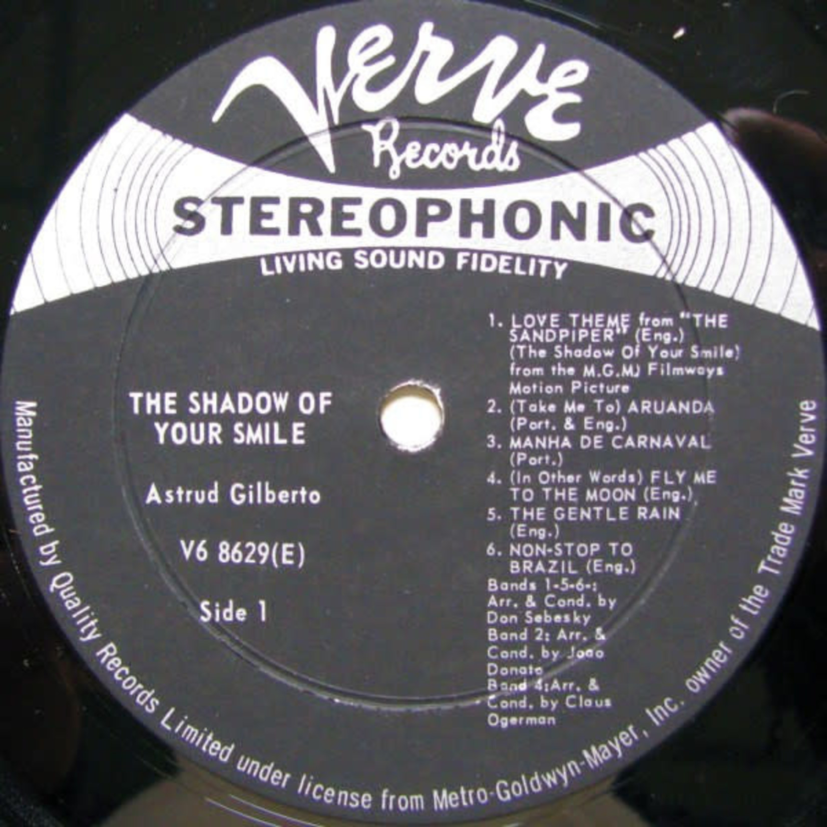 [Kollectible Vinyl] Astrud Gilberto - The Shadow of Your Smile (in shrink)