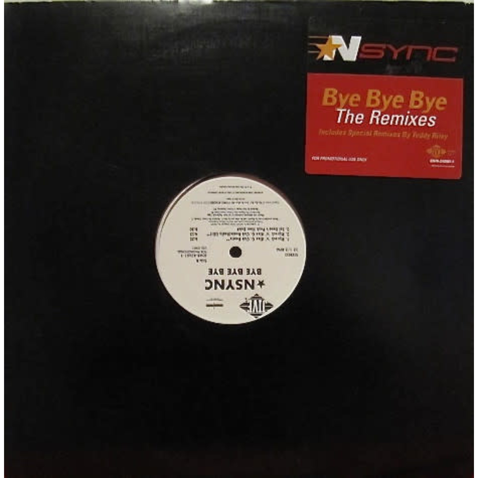 [Kollectible Vinyl] *NSYNC - Bye Bye Bye (The Remixes) - 2000 USA (EP, Cover VG+/Media VG+, Promo)