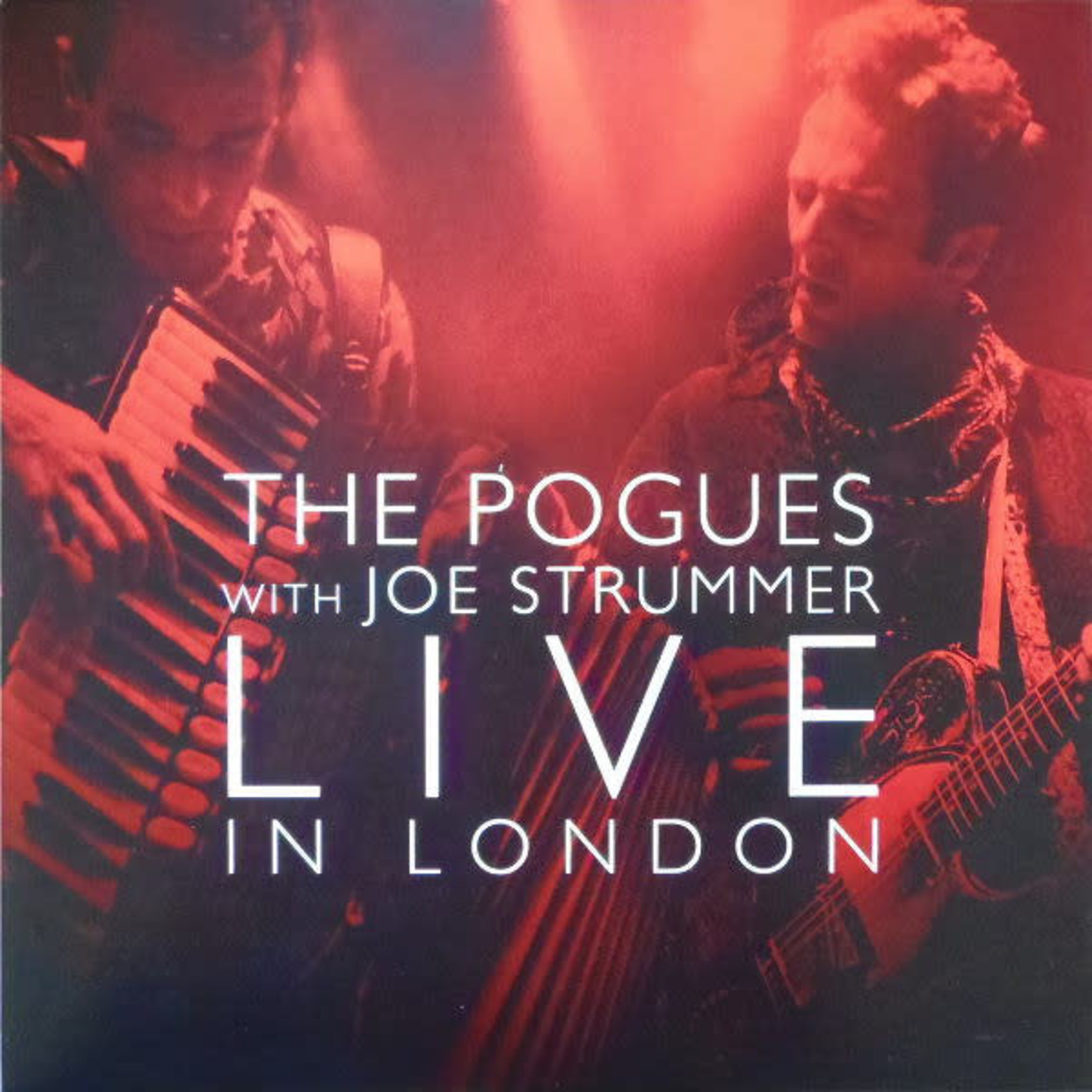 [Kollectible Vinyl] Pogues w/ Joe Stummer - Live In London (2014 USA, RSD Ltd. Ed. Red Vinyl, Cover VG+/Disc VG+)