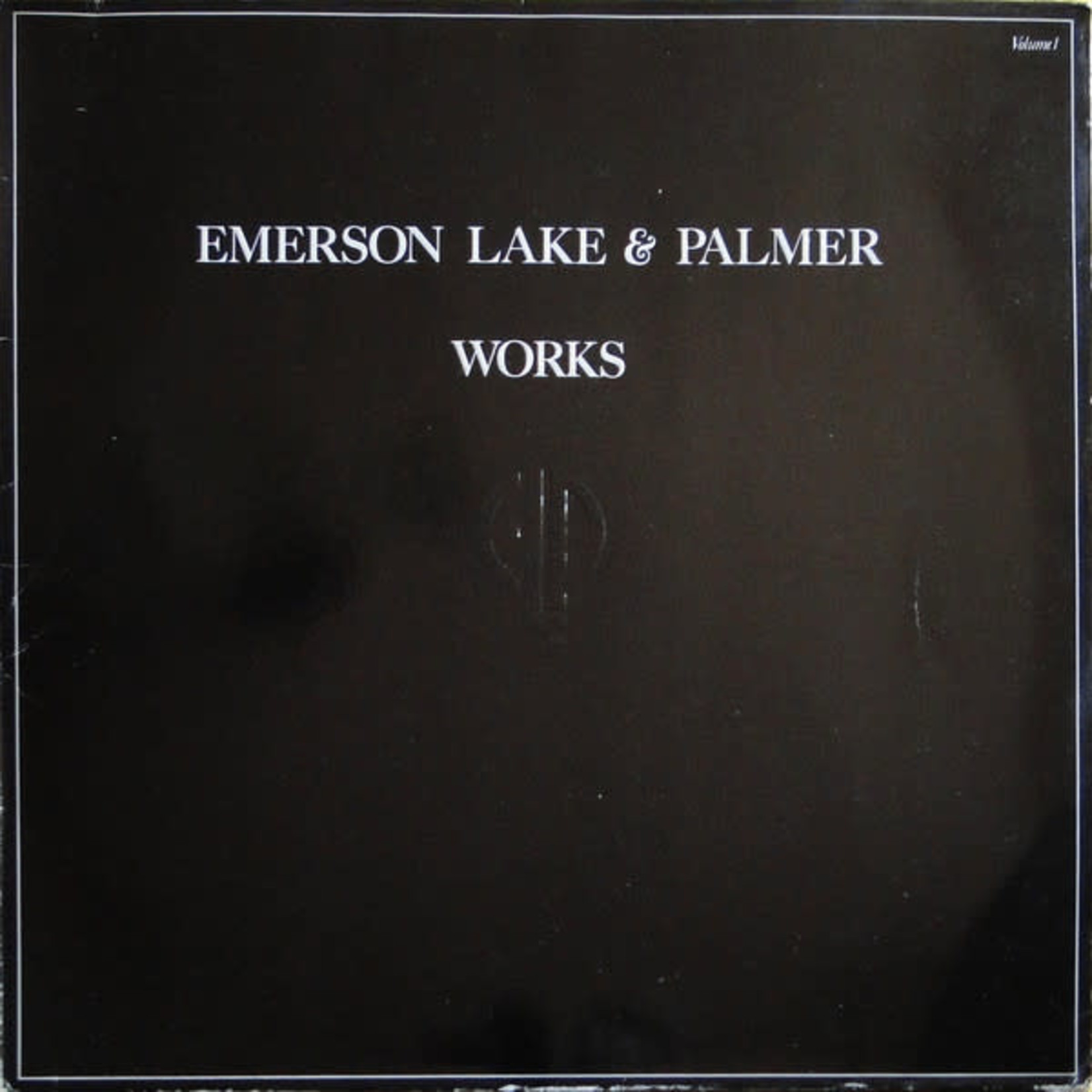 [Kollectible Vinyl] Emerson, Lake & Palmer - Works (Volume 1) - '77 Germany (2LP, tri-fold, Cover VG+/Disc VG+)