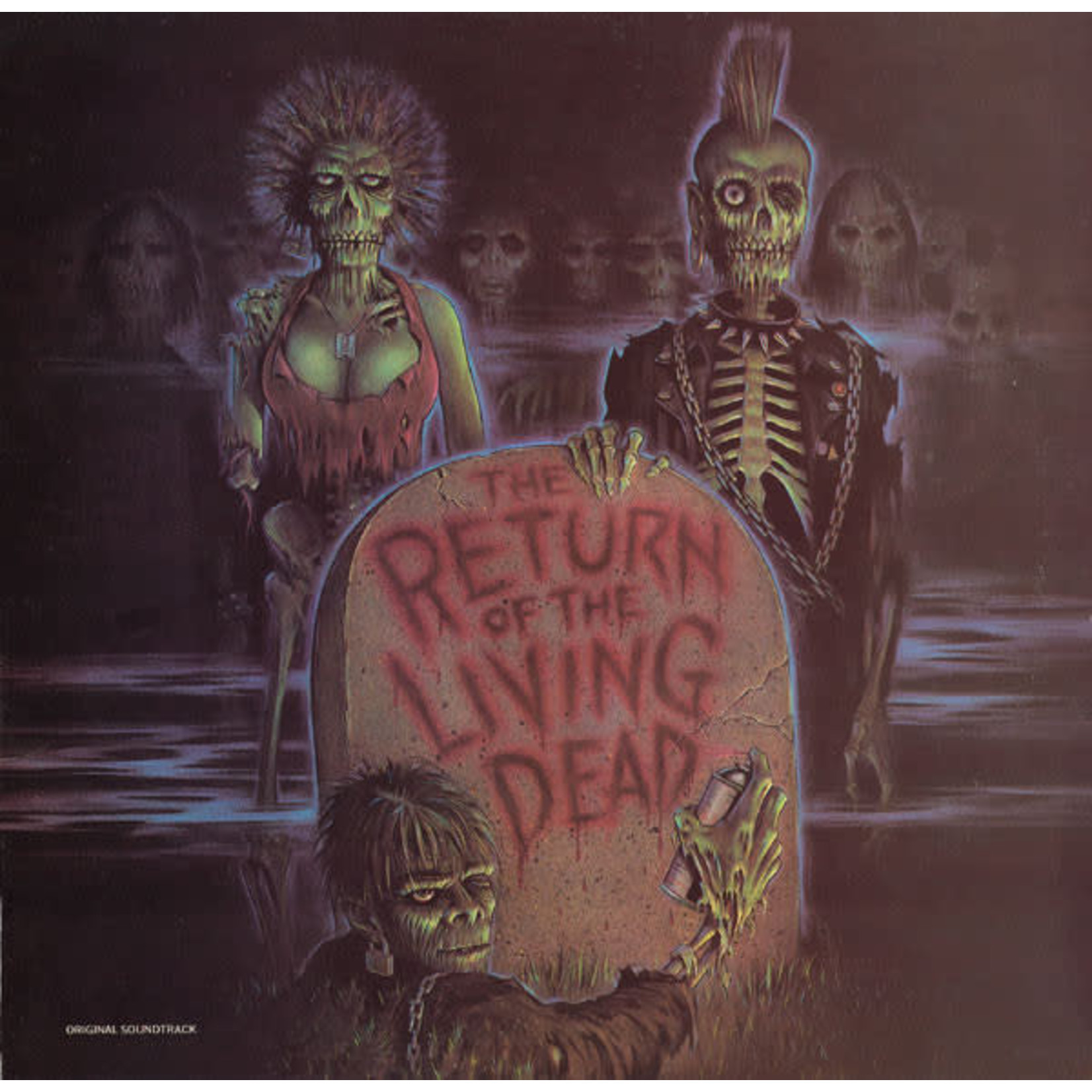 [Kollectible Vinyl] Various Artists - The Return of The Living Dead (Original Soundtrack) (1985 US, Cover VG/Disc VG+)