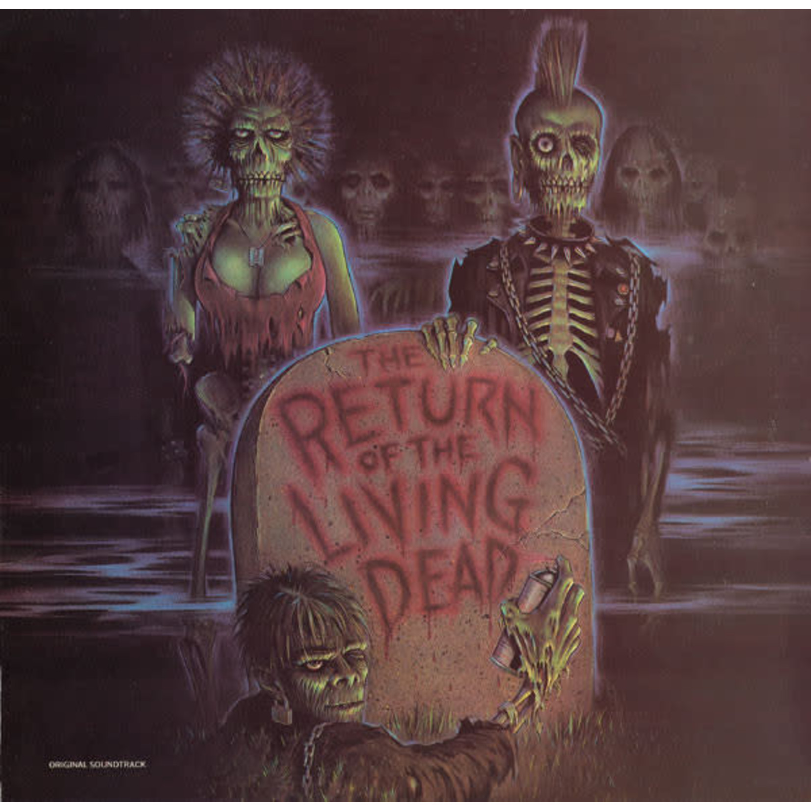 [Kollectibles] Various Artists - The Return of The Living Dead (Original Soundtrack) (1985 US, Cover VG/Disc VG+)