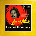 [Kollectible Vinyl] Billie Holiday - Lover Man (10", 1951 US, Cover VG/Disc G+)