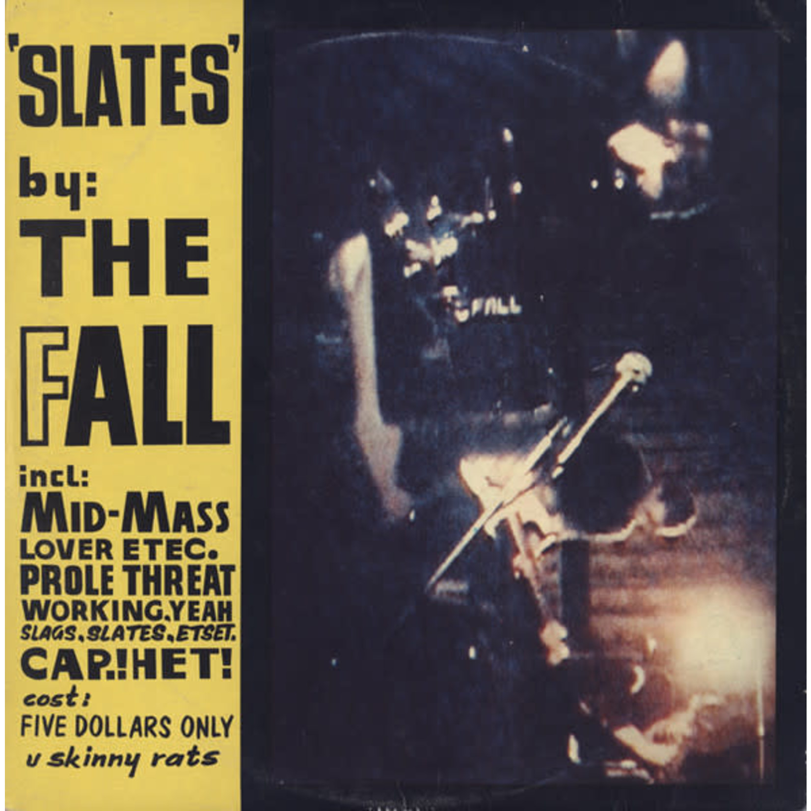 [Kollectible Vinyl] Fall - Slates - '81 USA (10'', Cover VG+/Disc VG)