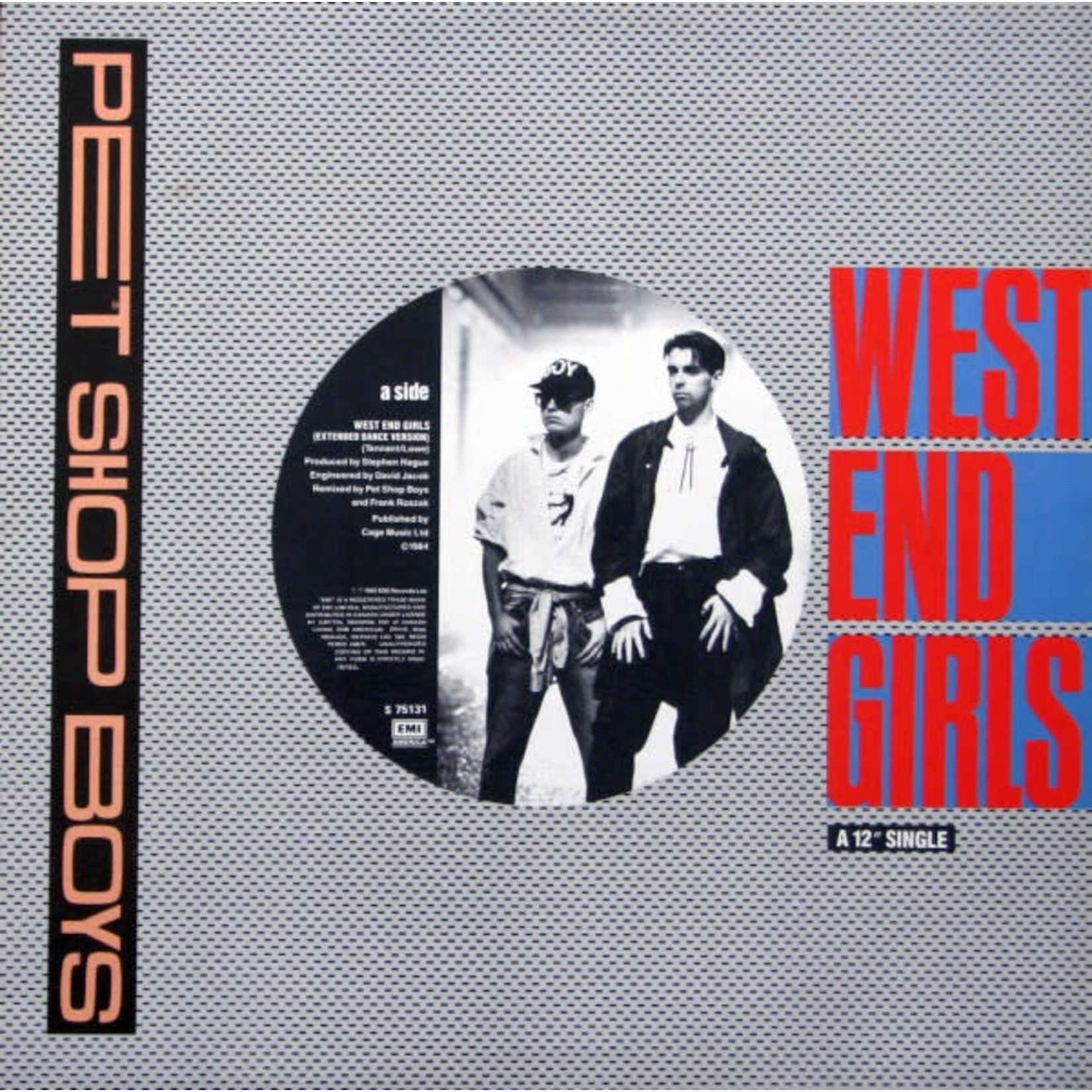 [Vintage Vinyl] Pet Shop Boys - West End Girls (12")