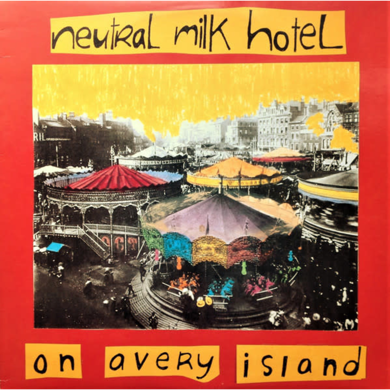 [New] Neutral Milk Hotel - On Avery Island (2LP, deluxe edition, yellow & red vinyl)