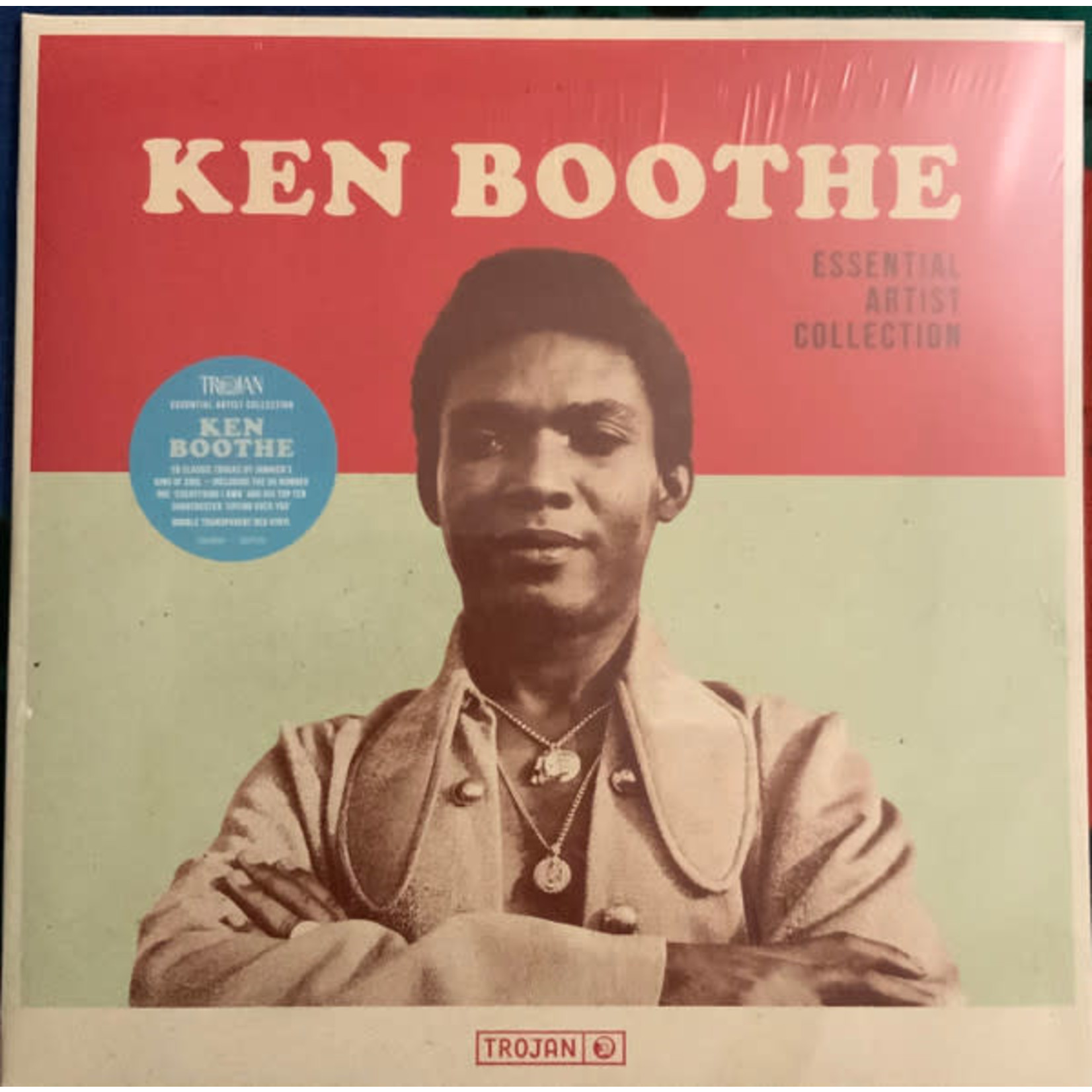 [New] Ken Boothe - Essential Artist Collection (2LP, transparent red vinyl)