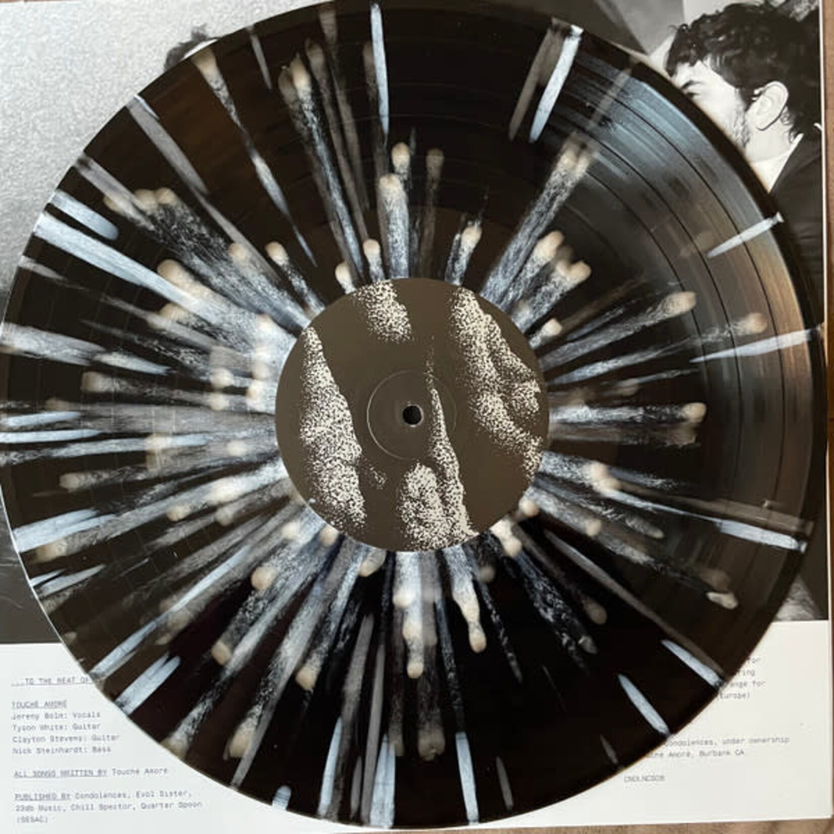 [New Vinyl] Touche Amore - To The Beat of A Dead Horse (LP, ltd "black ice" color vinyl)