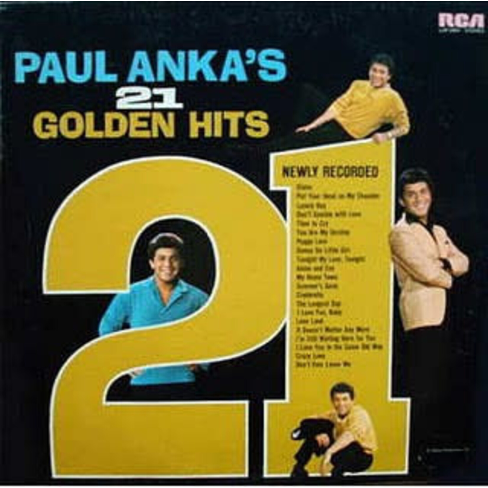 [Vintage] Paul Anka - 21 Golden Hits (or Greatest Hits)