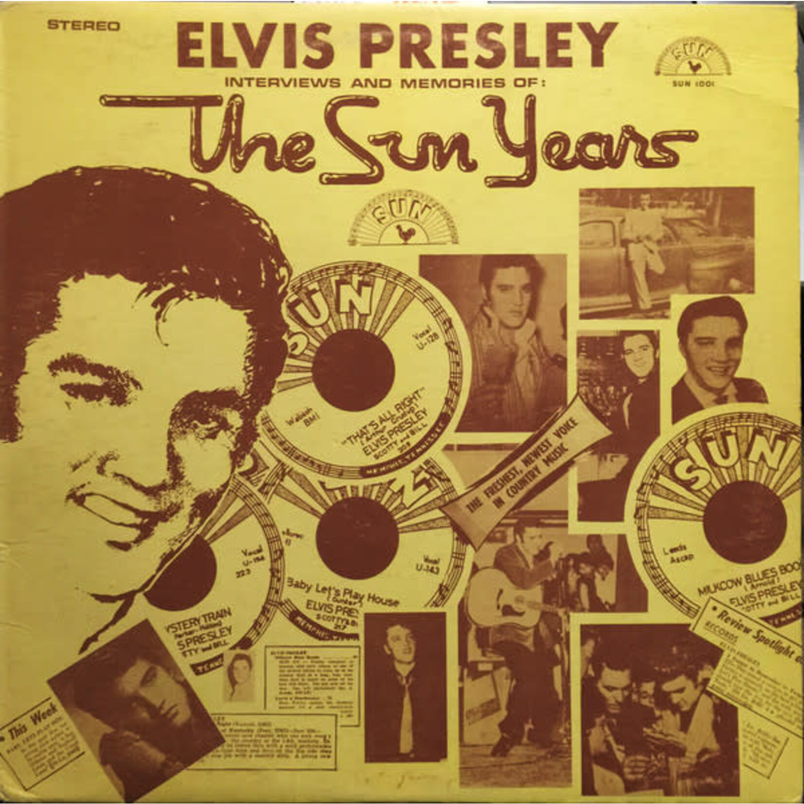 [Vintage Vinyl] Elvis Presley - The Sun Years (Interviews & Memories)