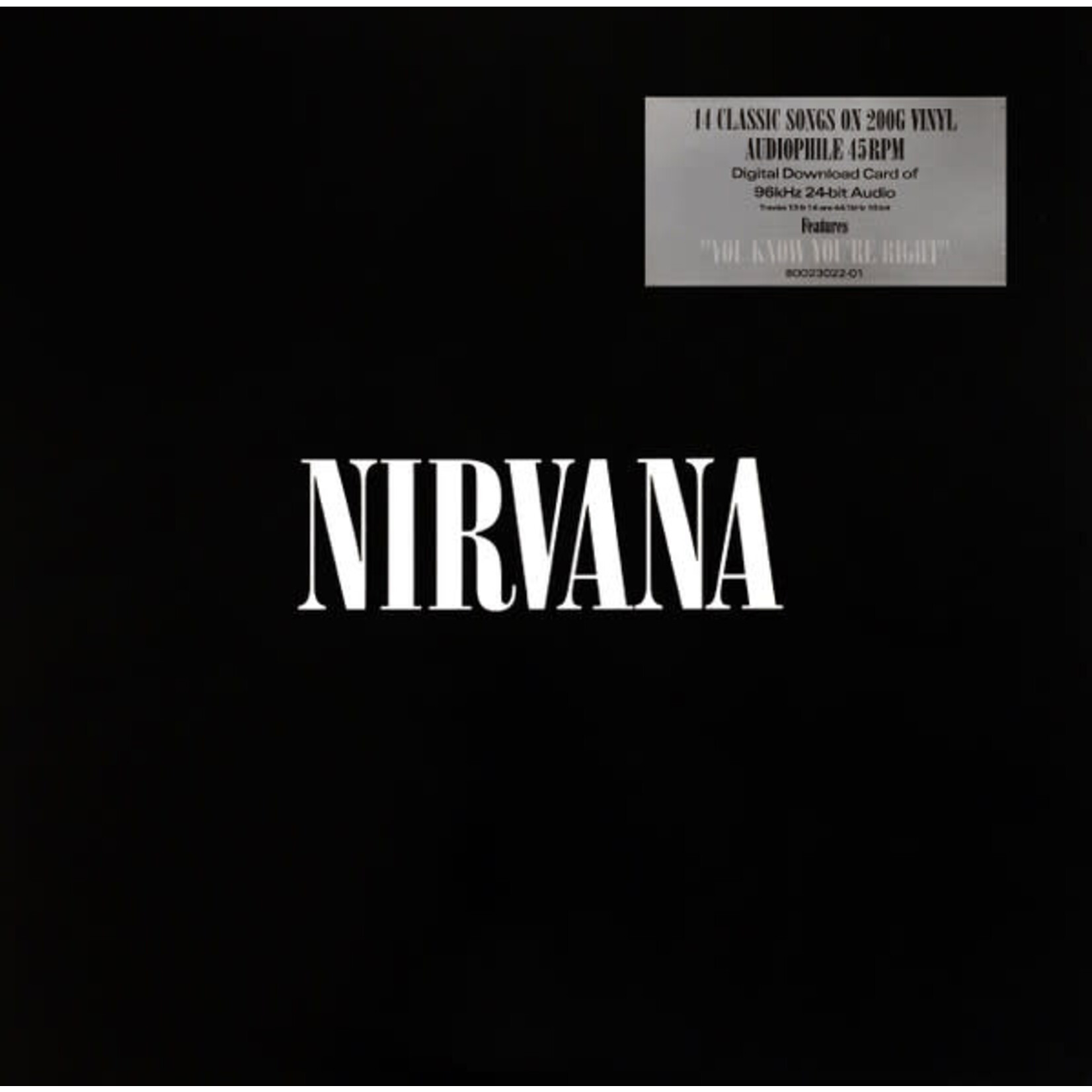 [New] Nirvana - Greatest Hits (2LP, 45rpm w/download)