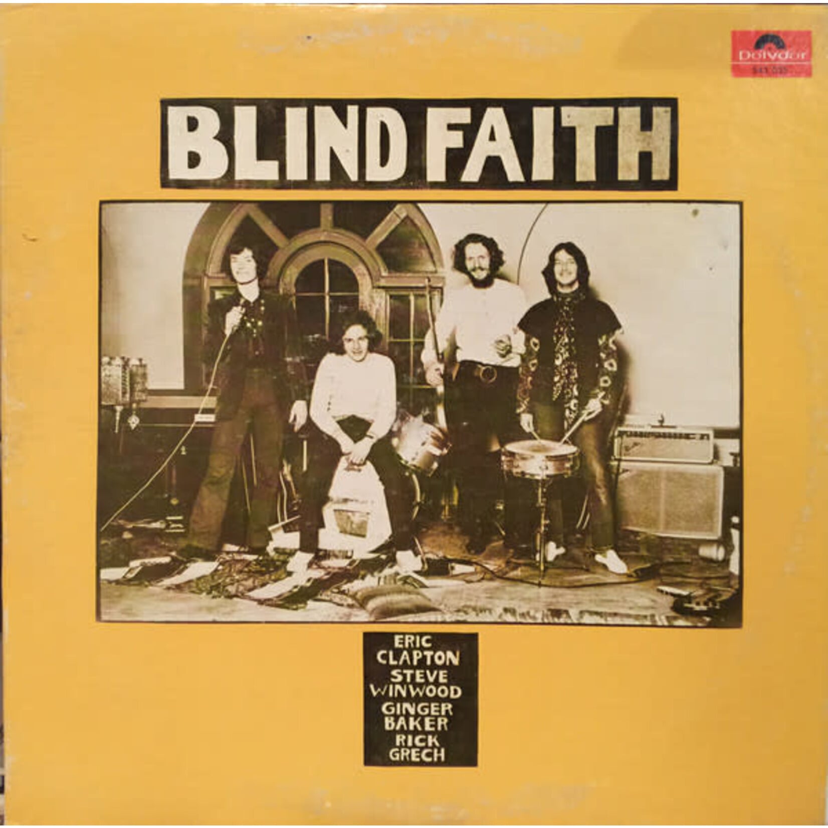 [Vintage Vinyl] Blind Faith - self-titled (picture of band)