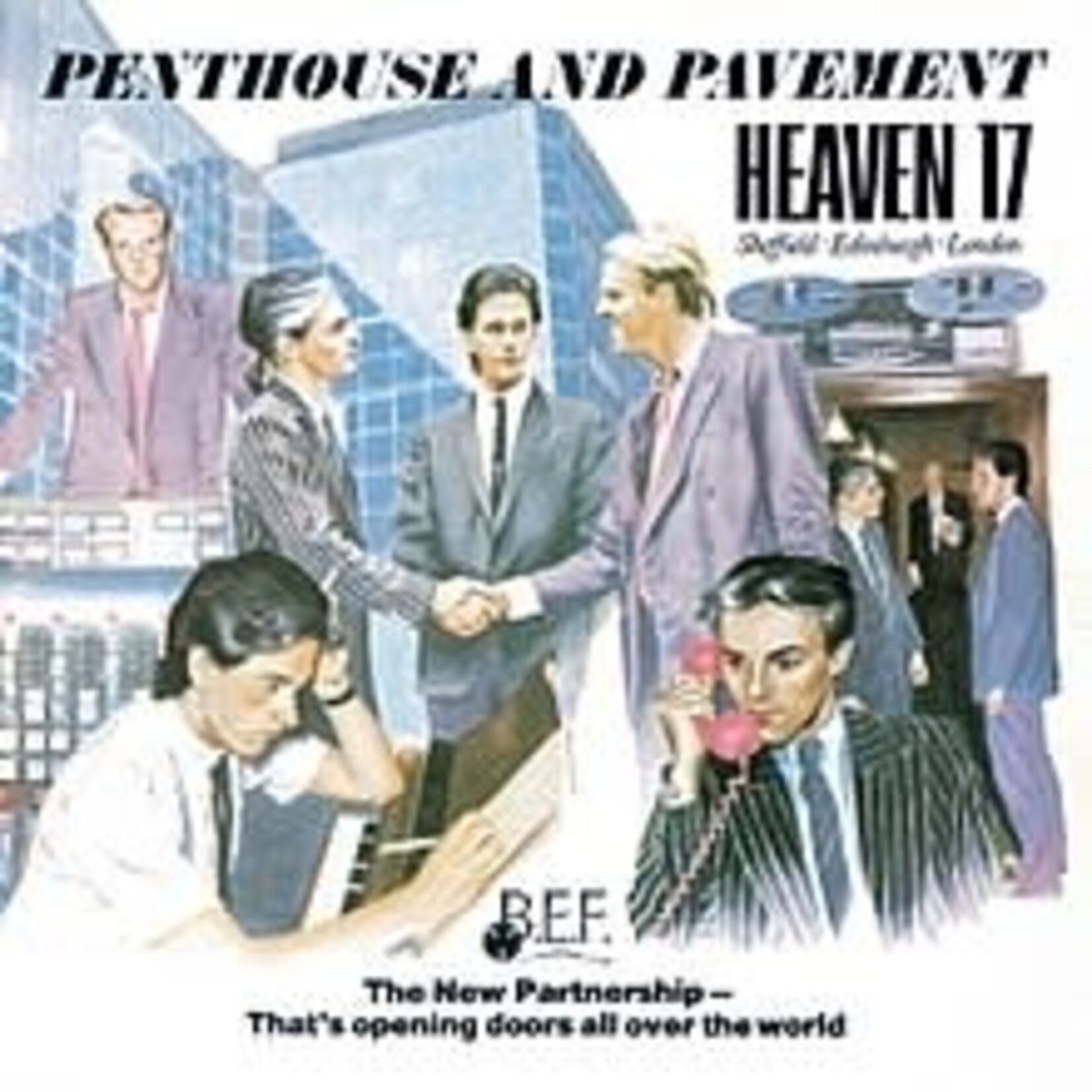 [Vintage Vinyl] Heaven 17 (Human League) - Penthouse & Pavement