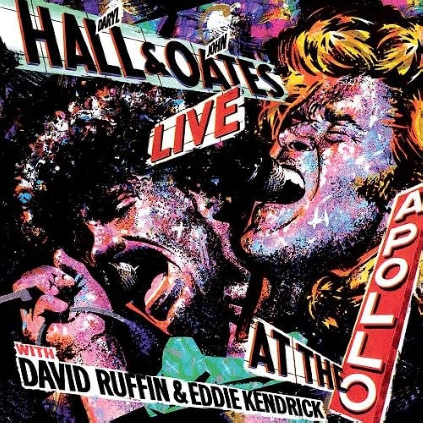 [Vintage Vinyl] Hall & Oates - Live with David Ruffin & Eddie Kendricks