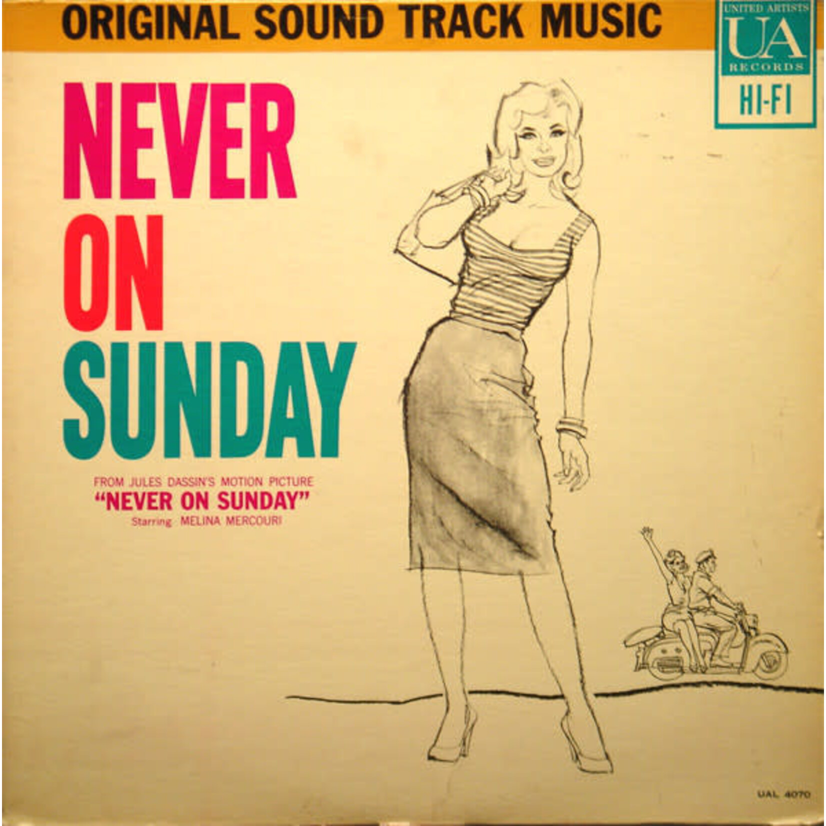[Vintage Vinyl] Manos Hadjidakis - Never on Sunday (Soundtrack)