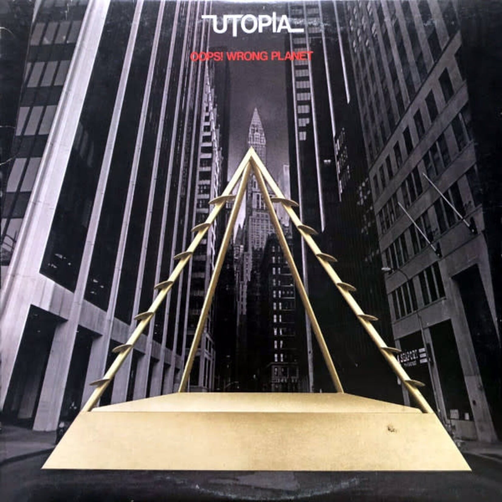 [Vintage Vinyl] Utopia (Todd Rundgren) - Oops! Wrong Planet