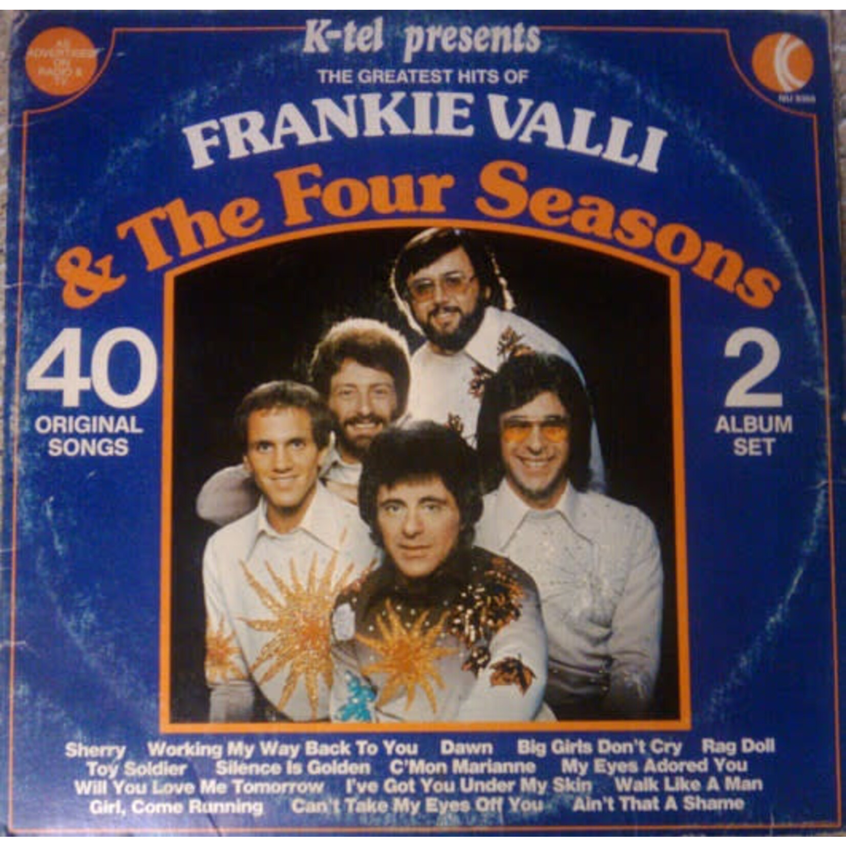 [Vintage] Valli, Frankie & The Four Seasons: The Greatest Hits Of (2lp K-tel)[VINTAGE]