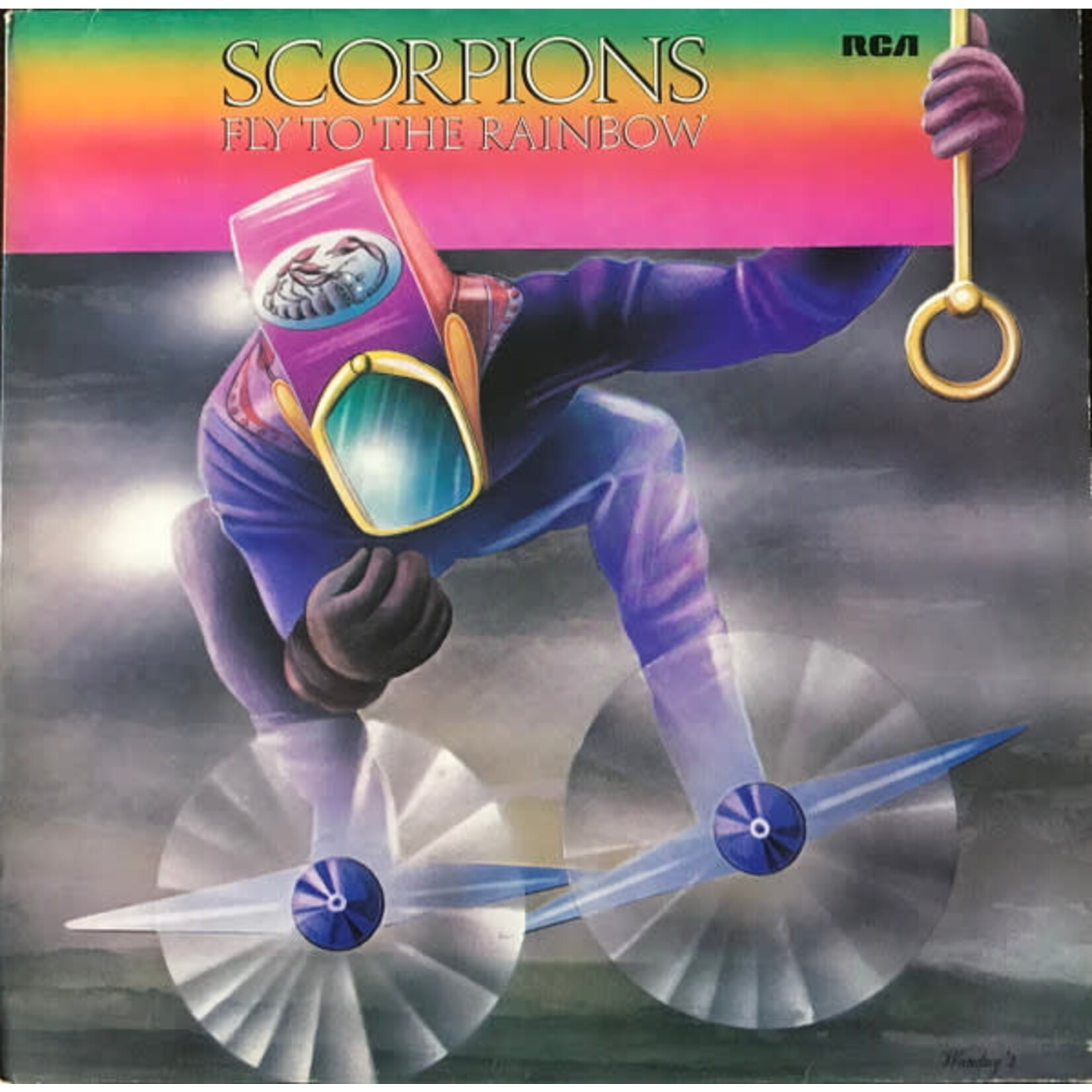 [New] Scorpions: Fly To The Rainbow (transparent purple vinyl, 180g, remastered) [BMG]