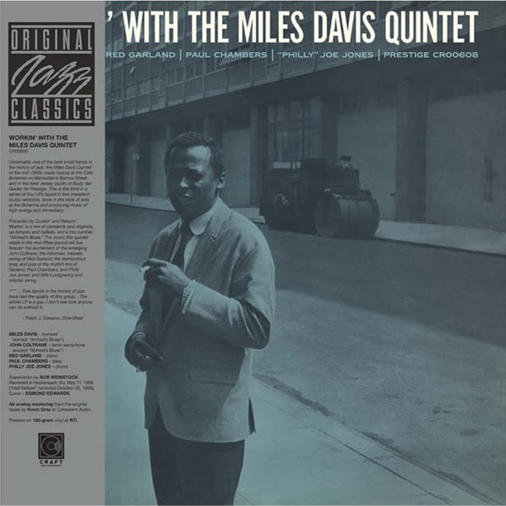 [New Vinyl] Miles Davis Quintet - Workin' With The Miles Davis Quintet (Original Jazz Classics series)