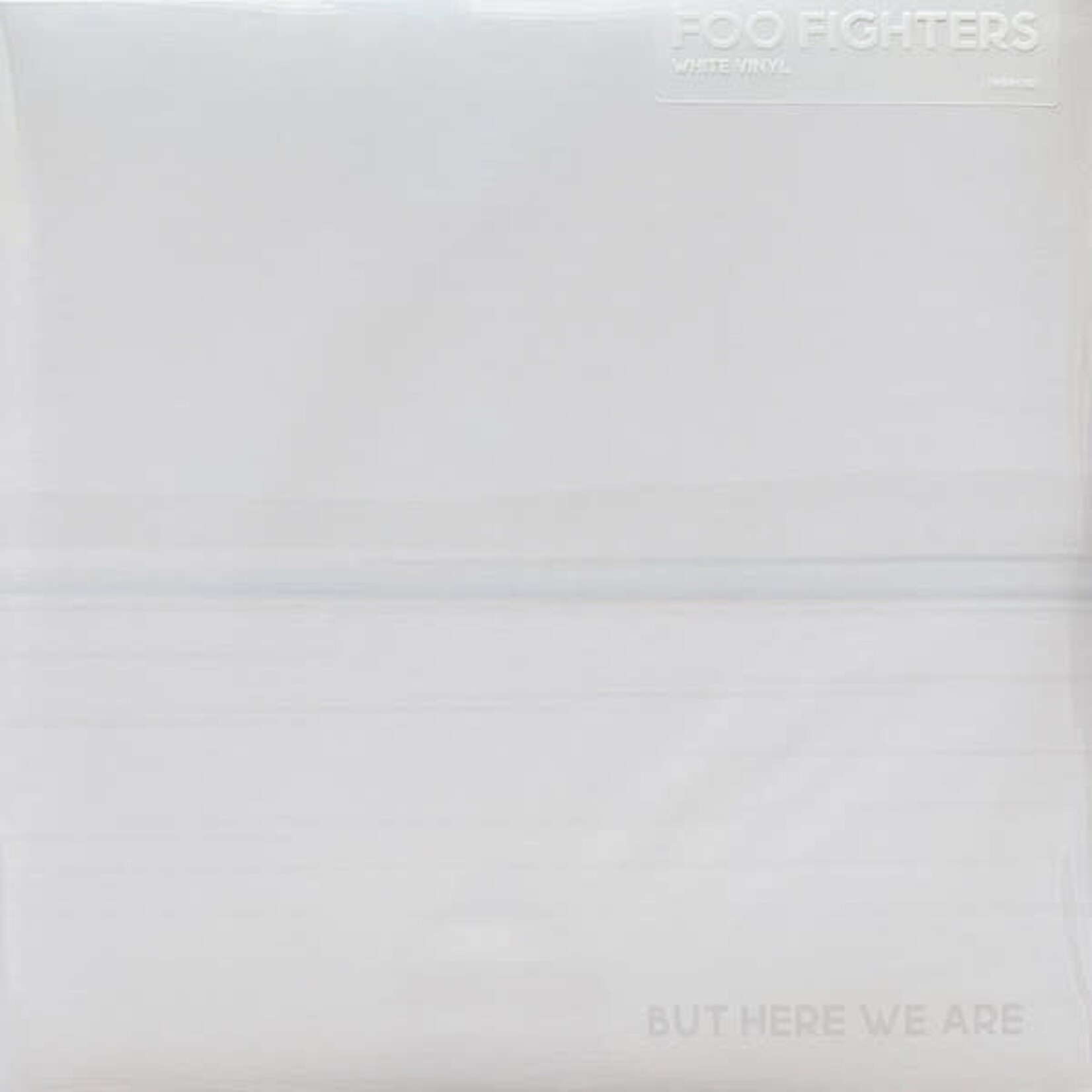 [New] Foo Fighters - But Here We Are (white vinyl)