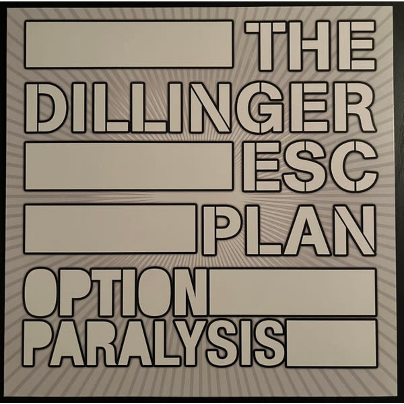 [New Vinyl] Dillinger Escape Plan - Option Paralysis (gold & black marbled vinyl)