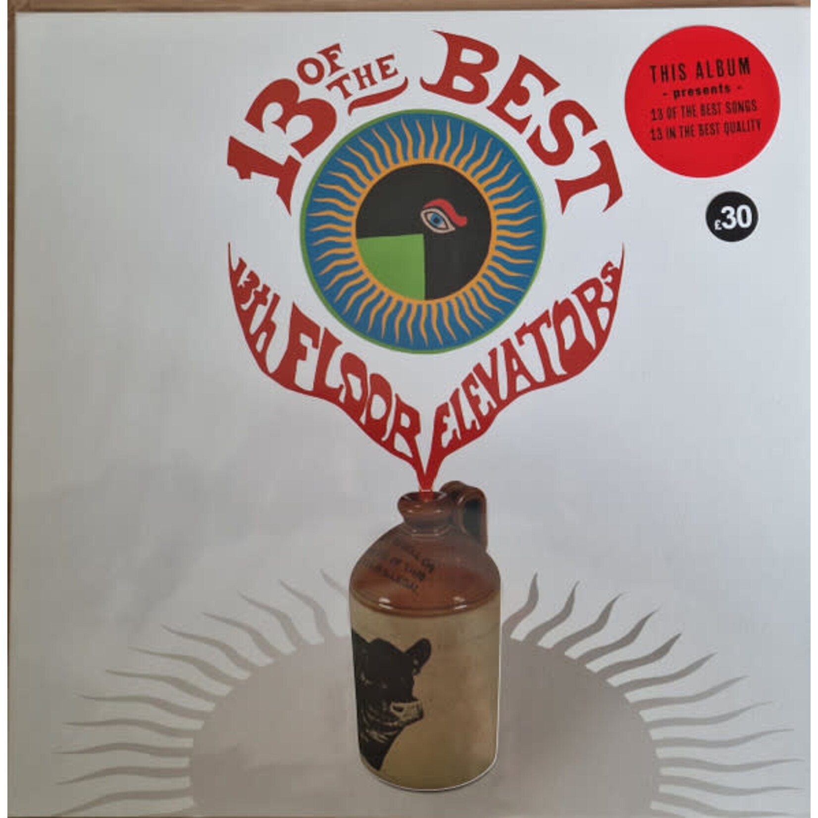 [New] 13th Floor Elevators: 13 Of The Best (red vinyl/180g) [CHARLY]