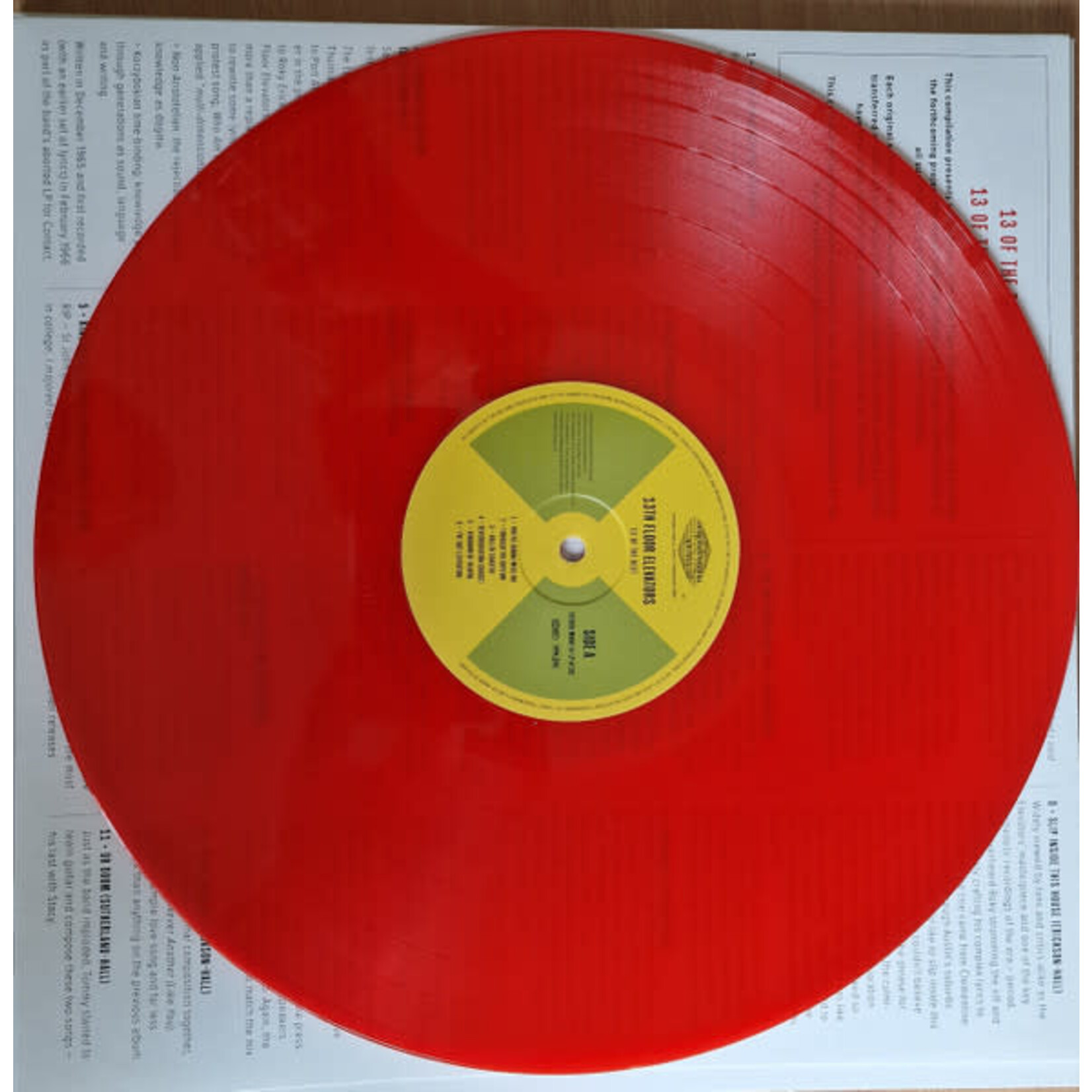 [New] 13th Floor Elevators - 13 of The Best (red vinyl)