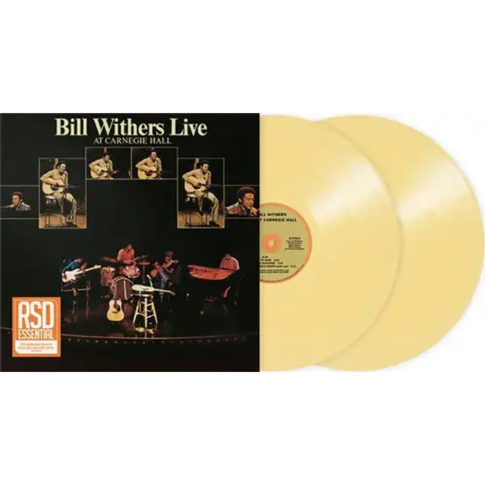 [New Vinyl] Bill Withers - Live At Carnegie Hall (2LP, custard yellow vinyl, indie exclusive)