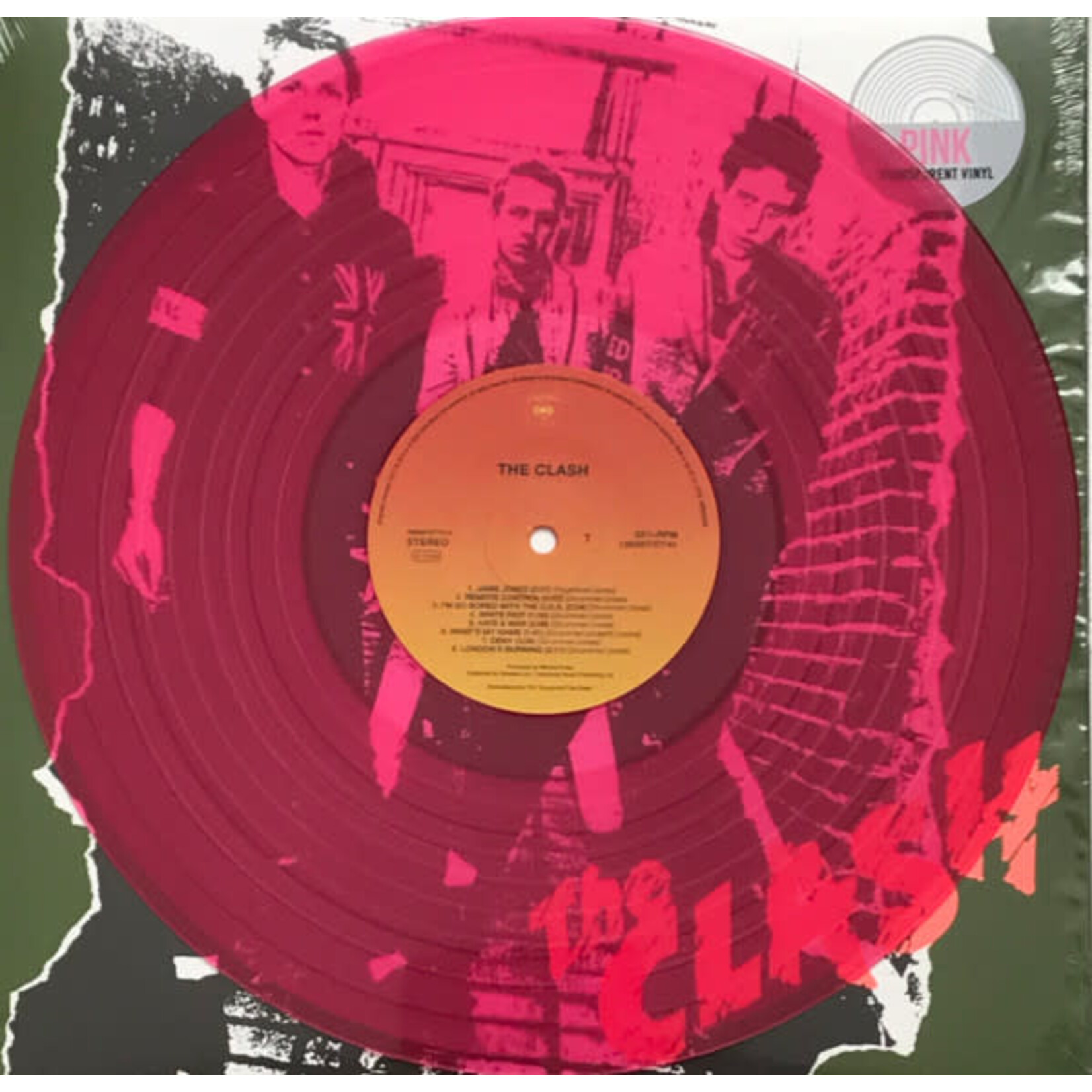 [New Vinyl] Clash - The Clash (neon pink vinyl)