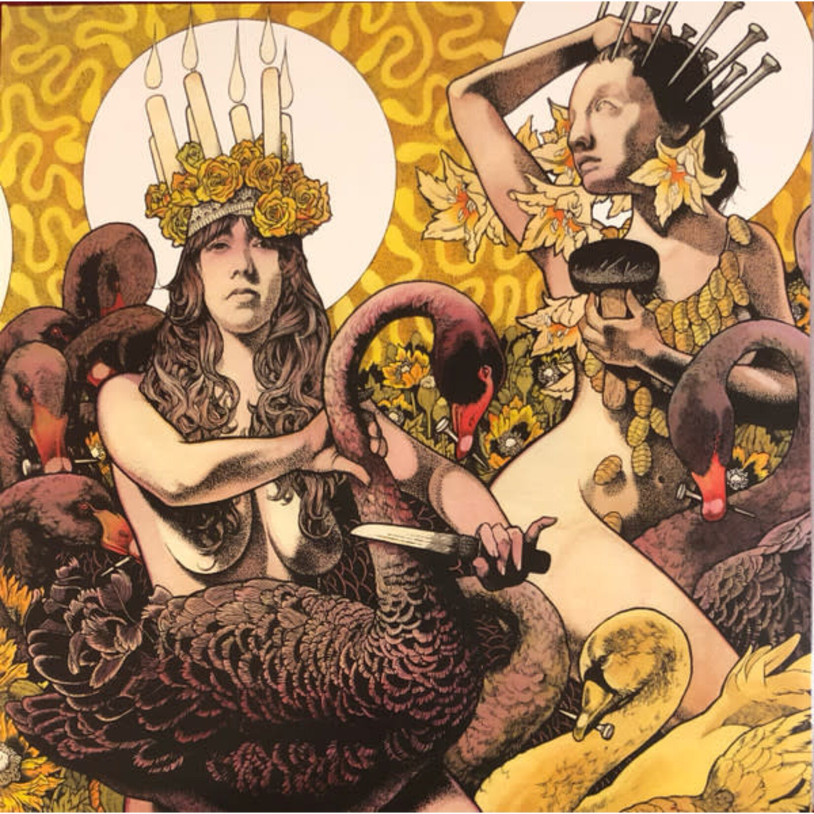 [New] Baroness - Yellow & Green (2LP, neon yellow & green cloudy effect vinyl)