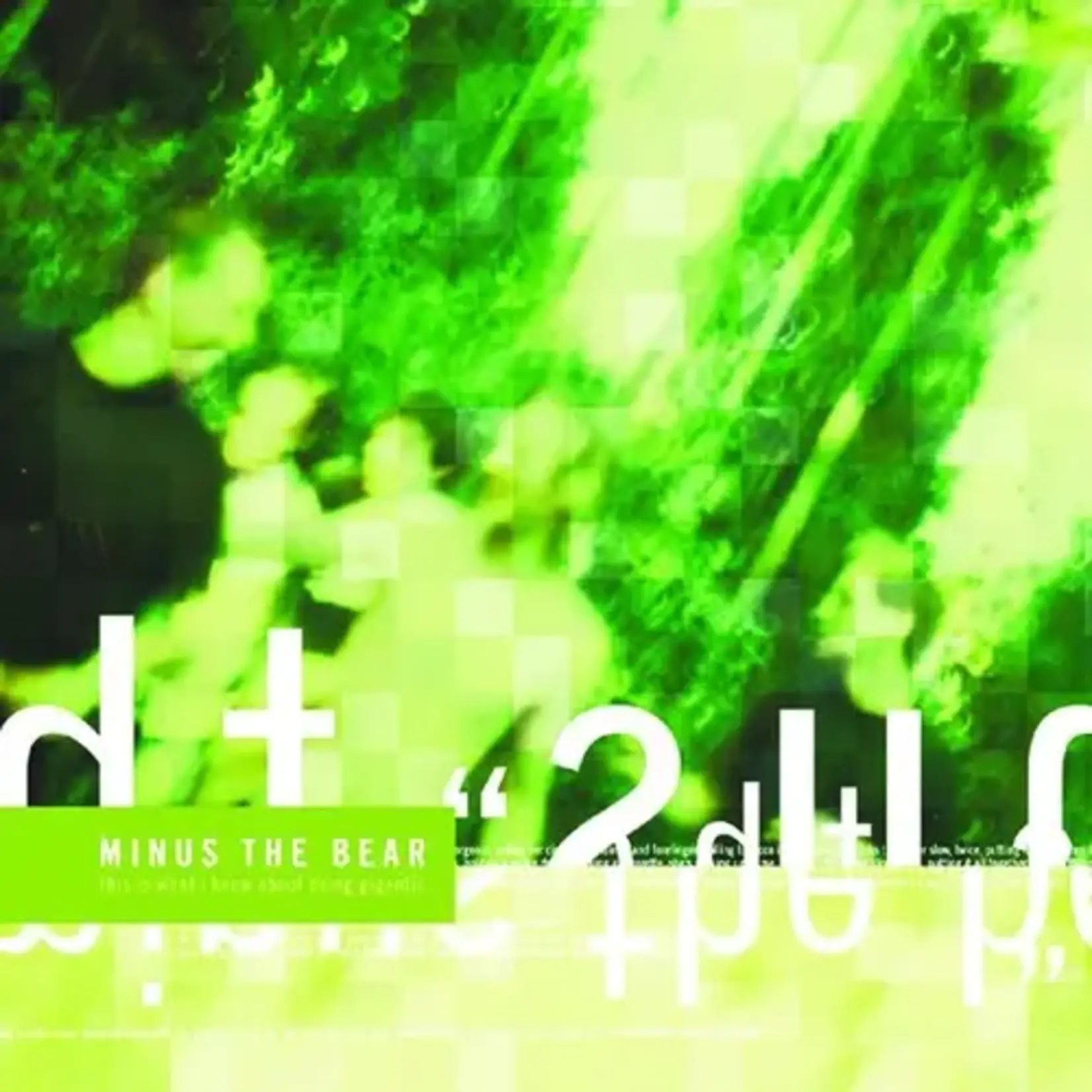 [New] Minus The Bear: This Is What I Know About Being Gigantic (coke bottle clear vinyl) [SUICIDE SQUEEZE]