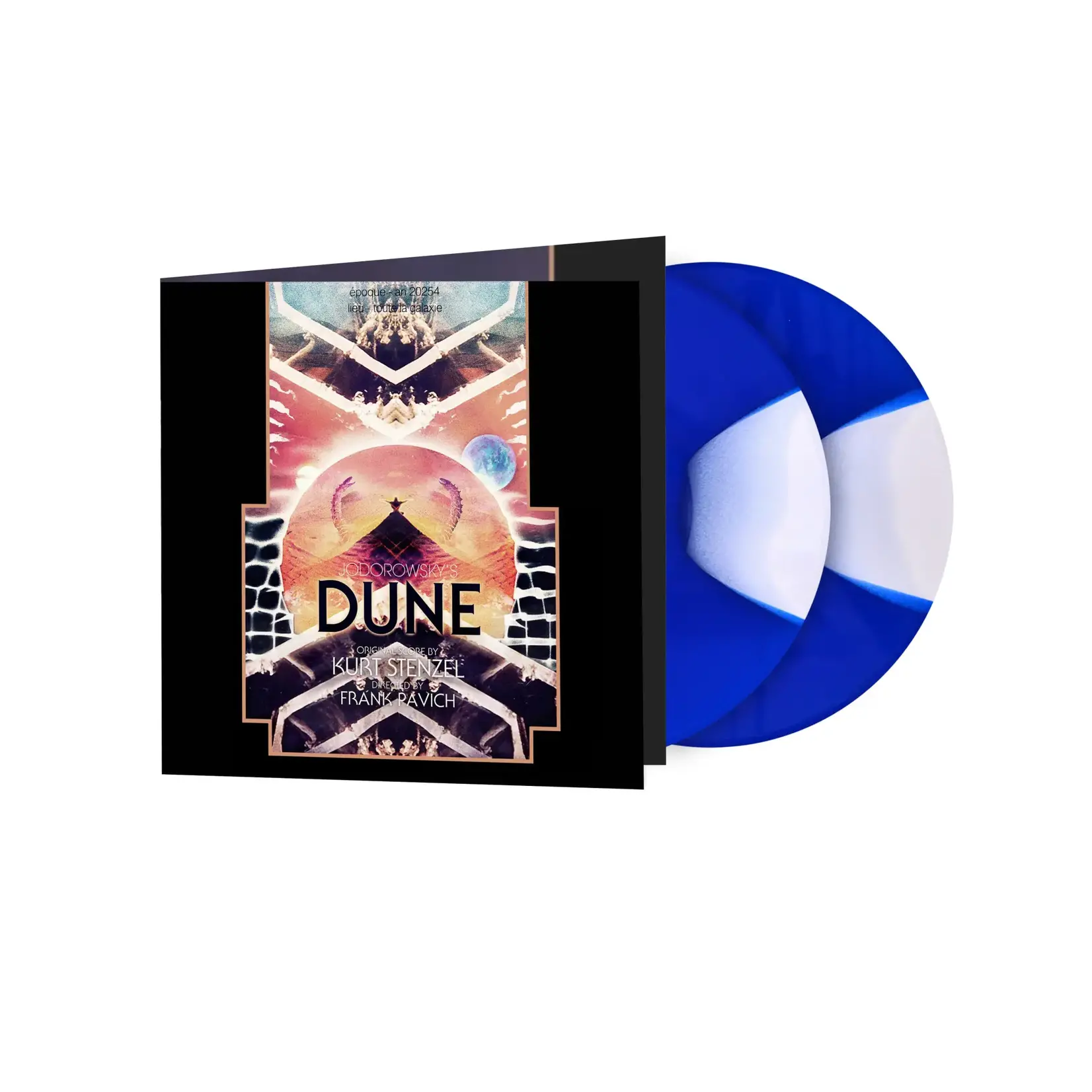 [New] Kurt Stenzel - Jodorowsky's Dune  (2LP, soundtrack, transparent blue with white vinyl)
