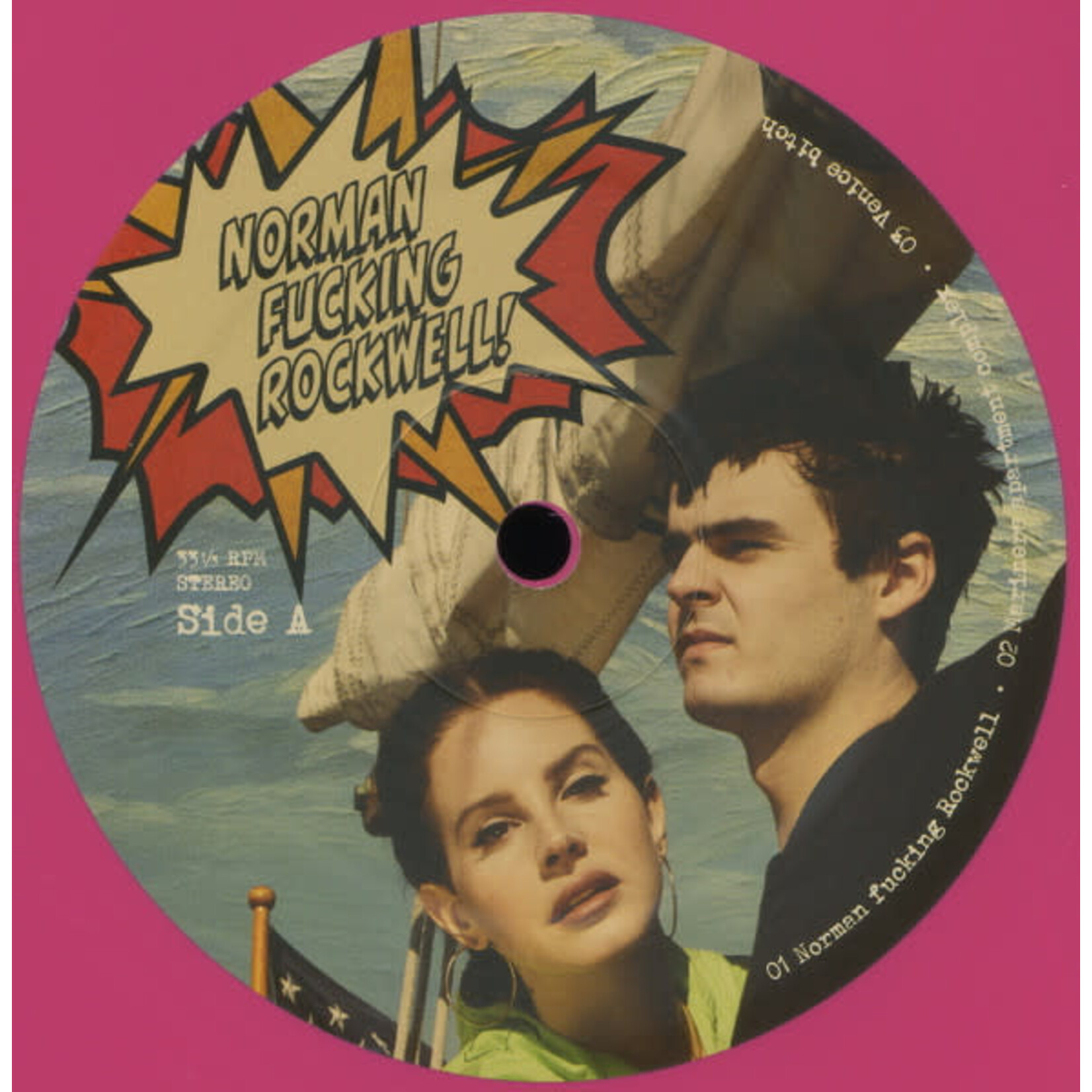  Norman Fucking Rockwell NFR! - Exclusive Limited Edition Pink  Colored 2x Vinyl LP [Condition-VG+NM-]: CDs y Vinilo