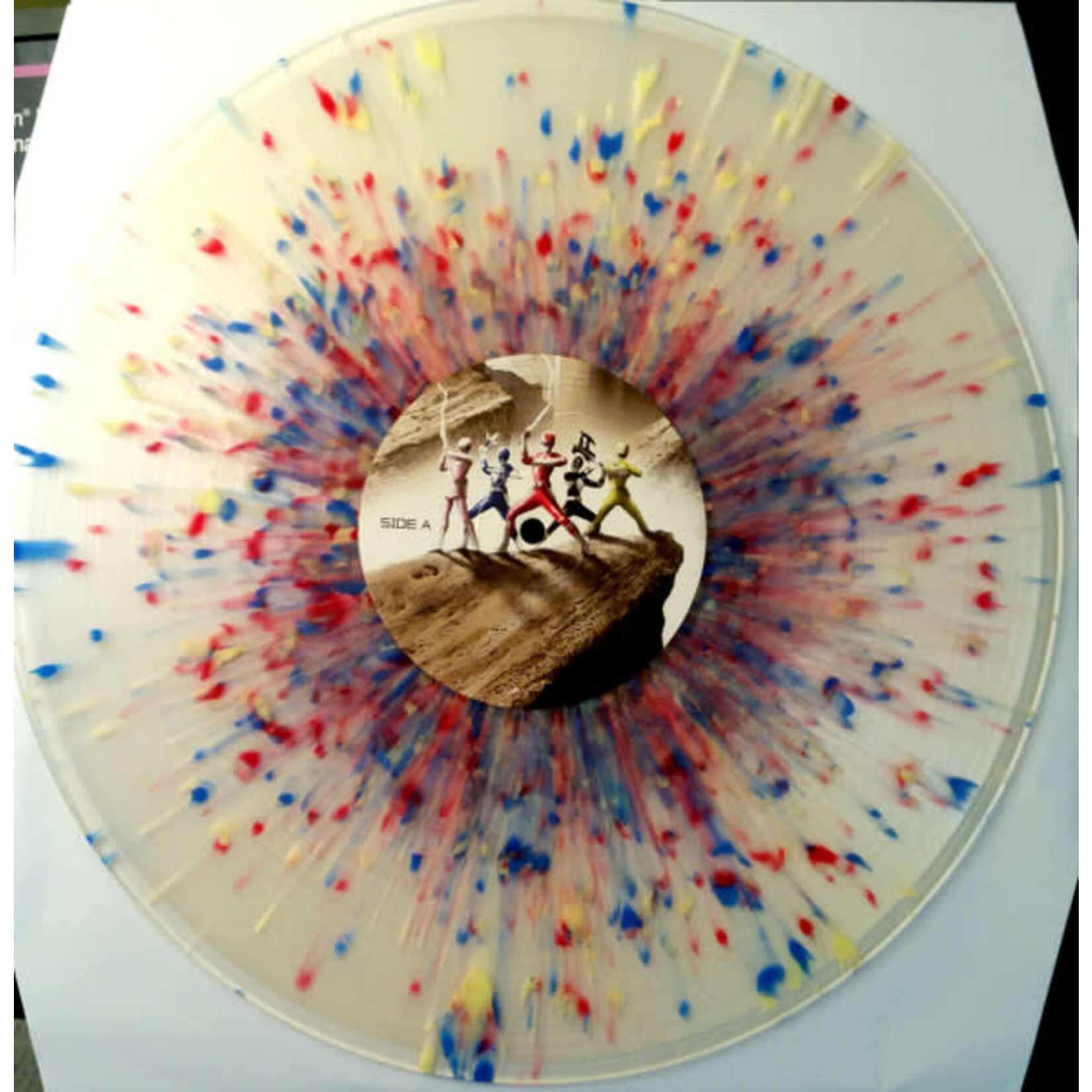 [Kollectible Vinyl] Ron Wasserman - Power Rangers (2017 US, Clear Vinylw/ Splatter)