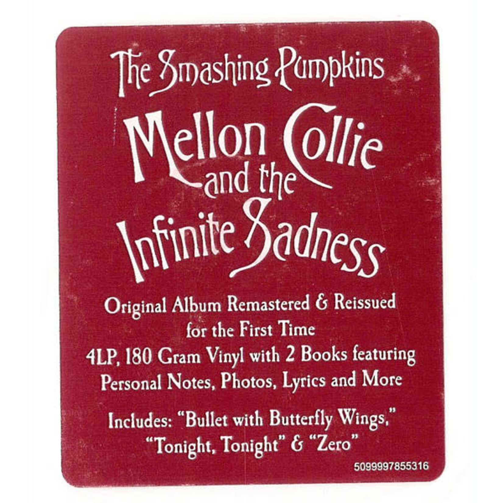 [New Vinyl] Smashing Pumpkins - Mellon Collie & the Infinite Sadness (4LP, box-set)
