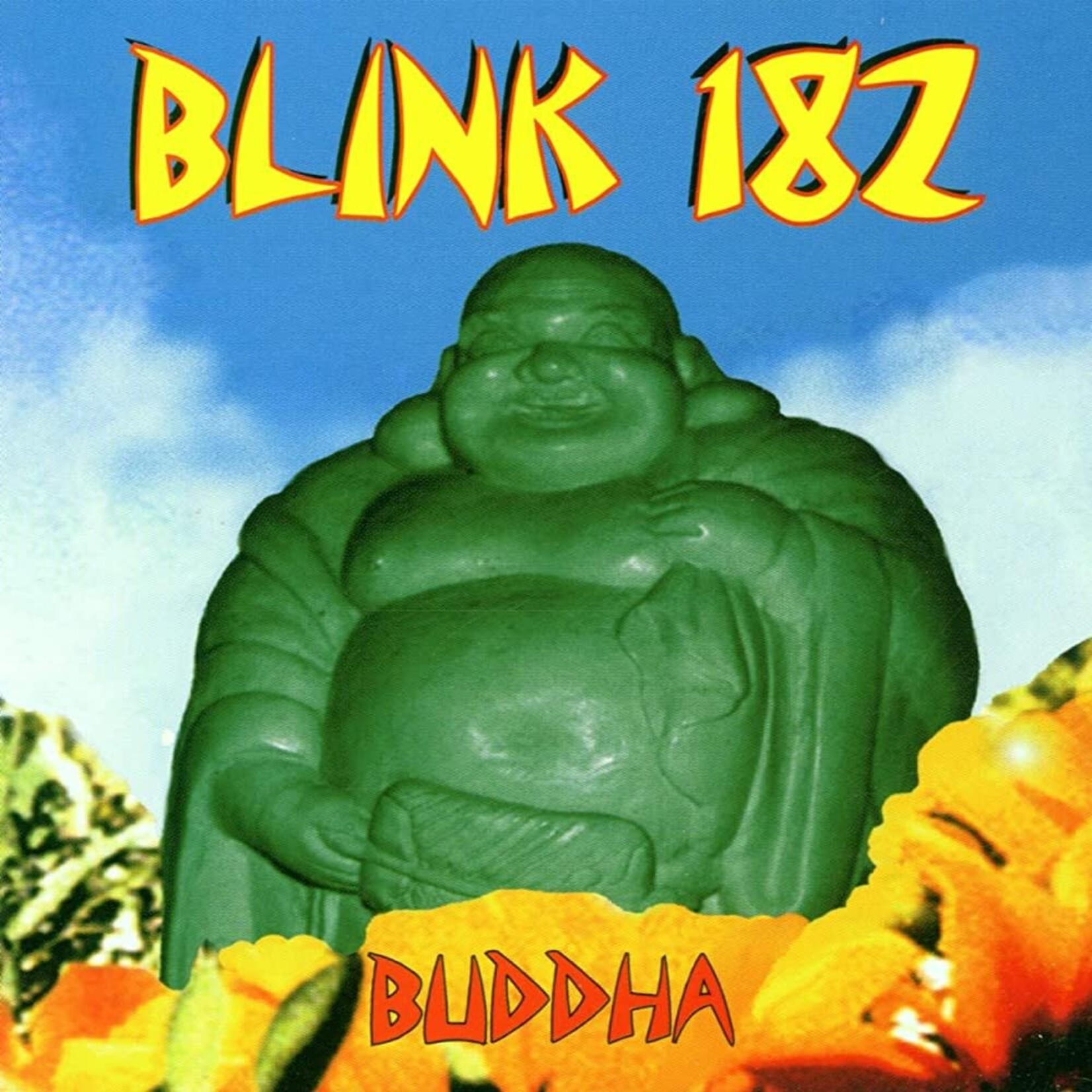 [New] Blink 182 - Buddha (blue with red splatter coloured vinyl)