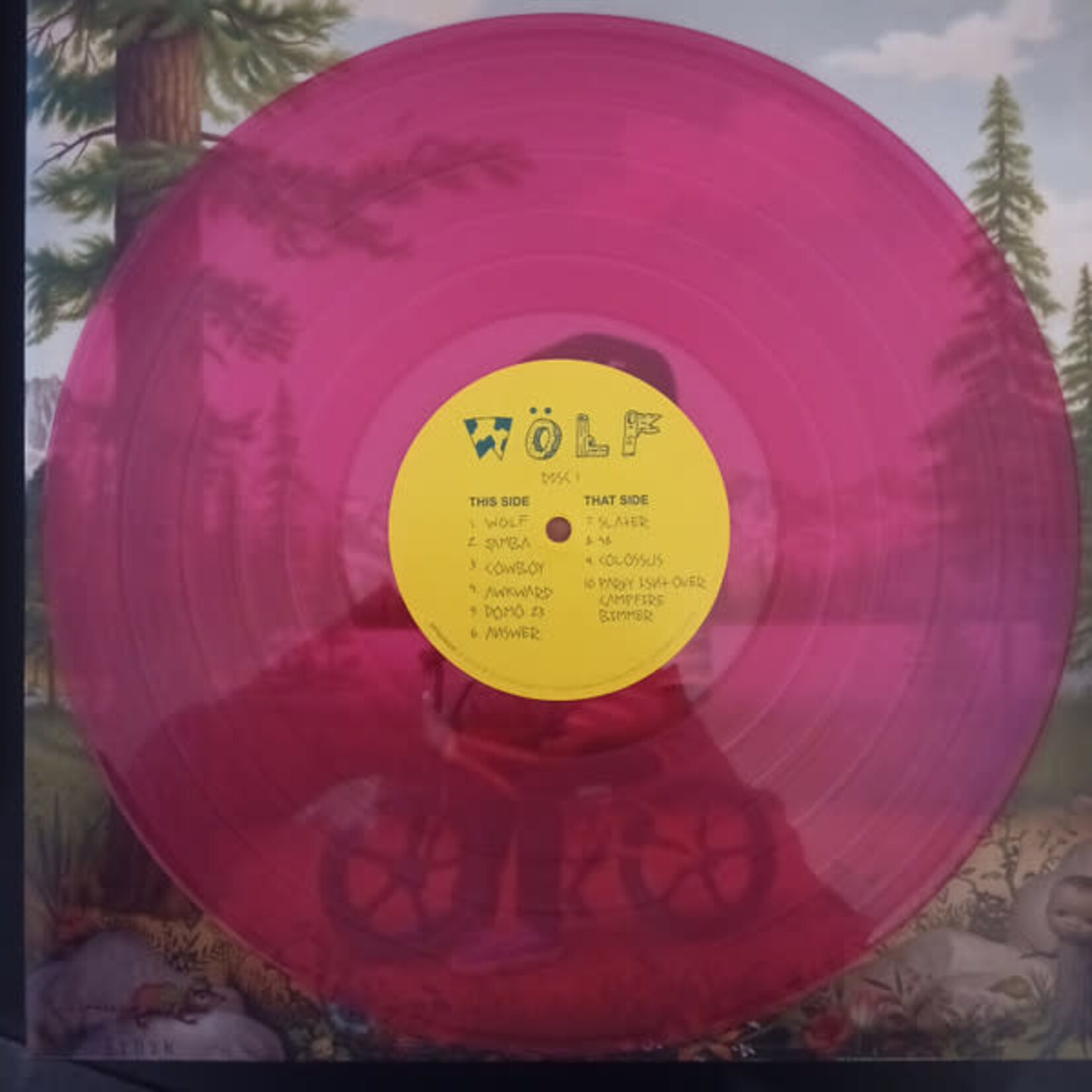[Kollectibles] Tyler, the Creator - Wolf (pink vinyl, 2014 EU)