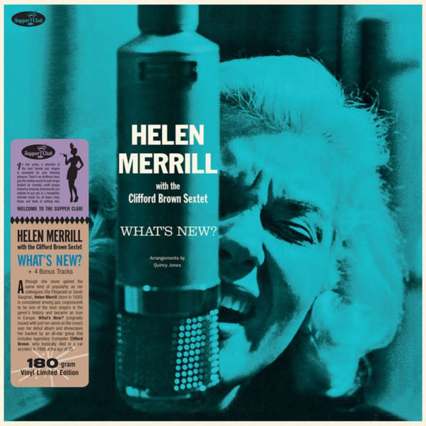 [New Vinyl] Helen Merrill - What's New (180g, 4 bonus tracks)