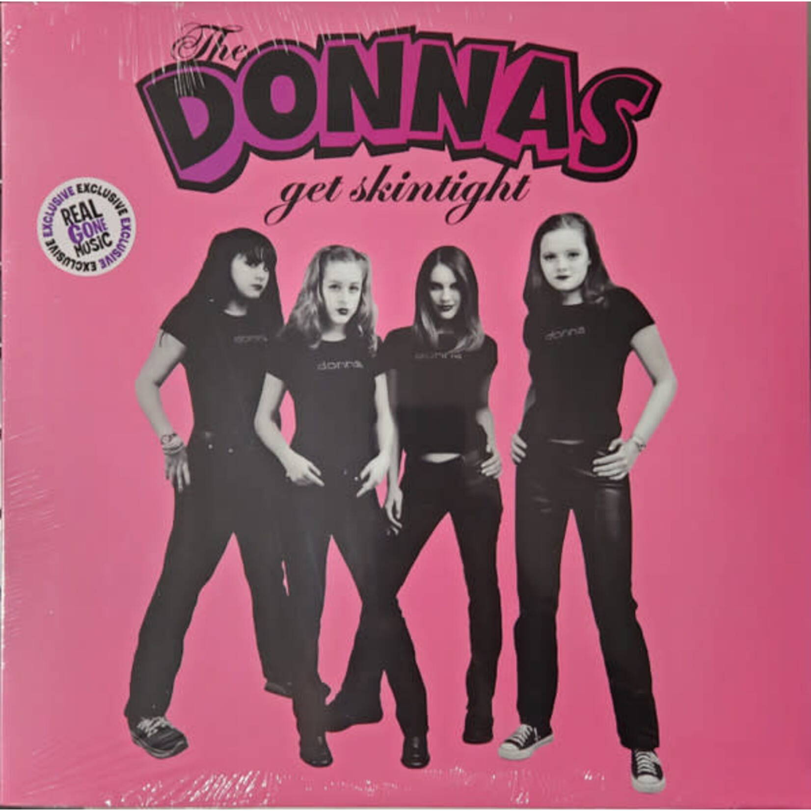 [New] Donnas - Get Skintight (remastered, purple vinyl with pink swirl)