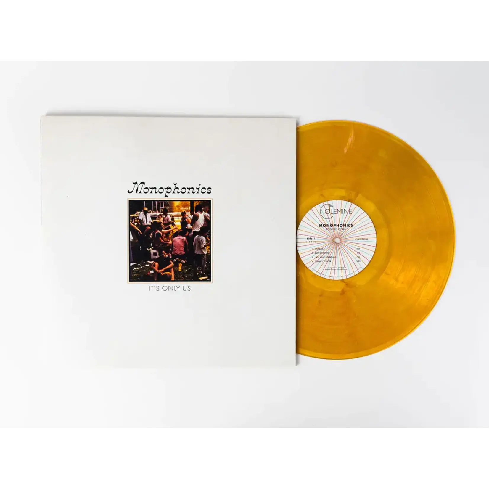 [New] Monophonics - It's Only Us (butterscotch swirl coloured)