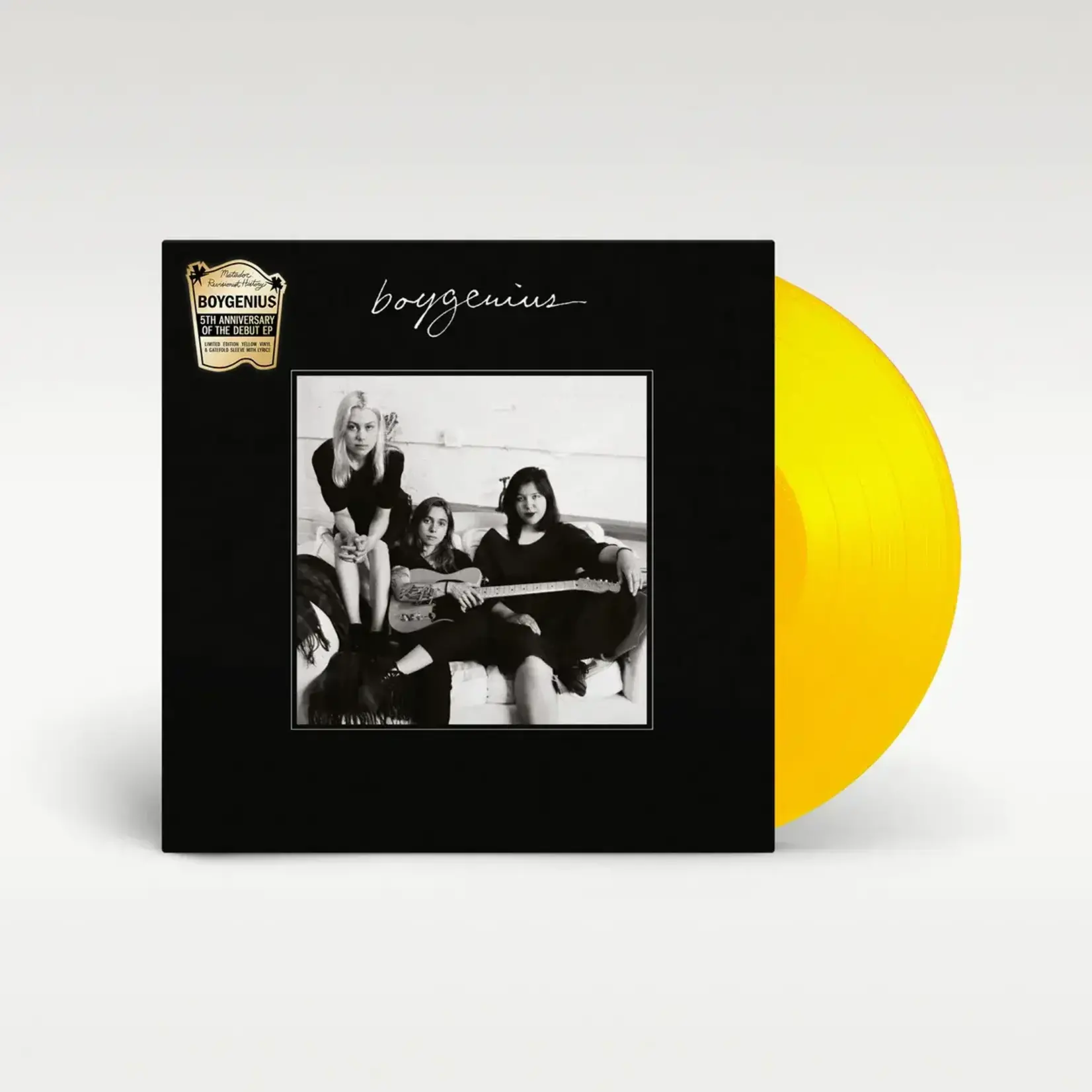 [New Vinyl] Boygenius - Boygenius (5th Anniversary Revisionist History Edition, yellow vinyl)