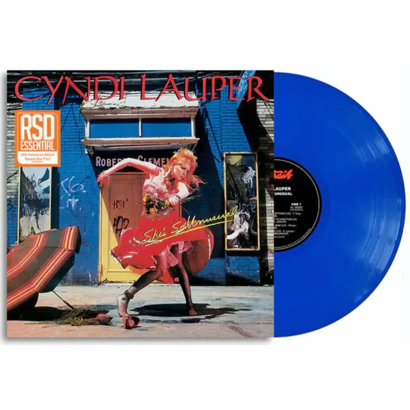 [New] Cyndi Lauper - She's So Unusual (opaque blue vinyl, indie exclusive)