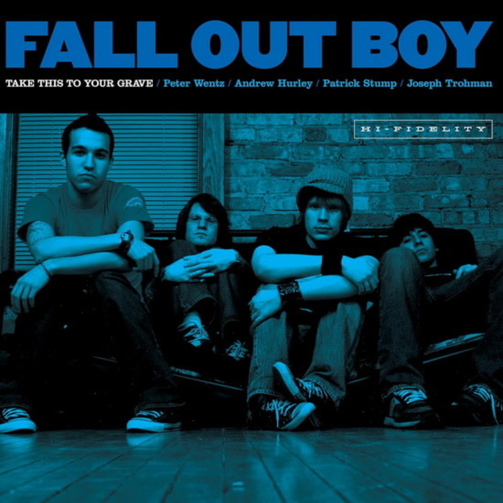 [New] Fall Out Boy - Take This To Your Grave (20th Anniversary, blue jay vinyl w/bonus)