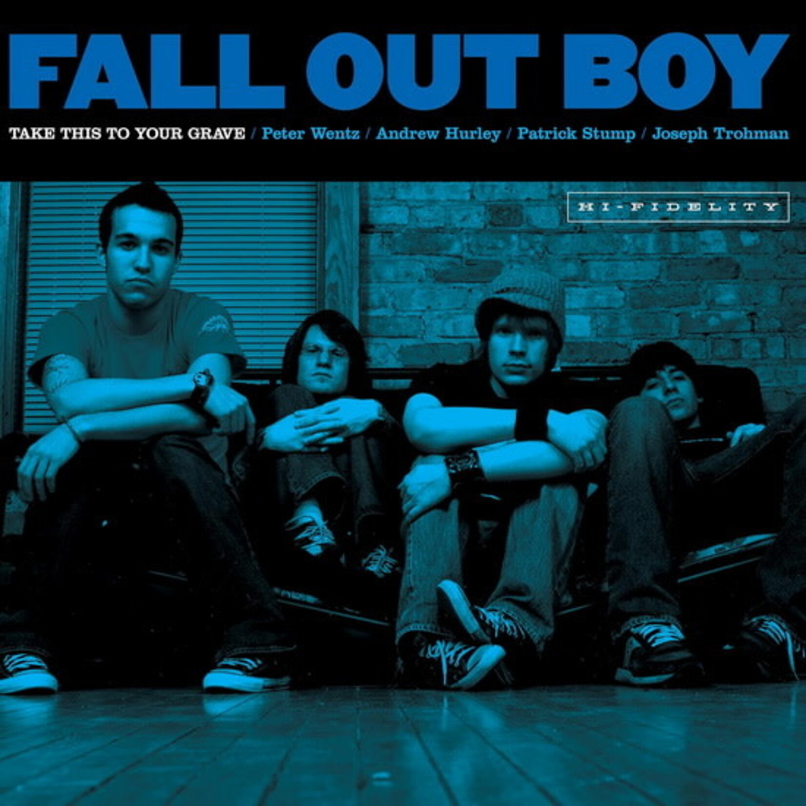 [New Vinyl] Fall Out Boy - Take This To Your Grave (20th Anniversary, blue jay vinyl w/bonus)