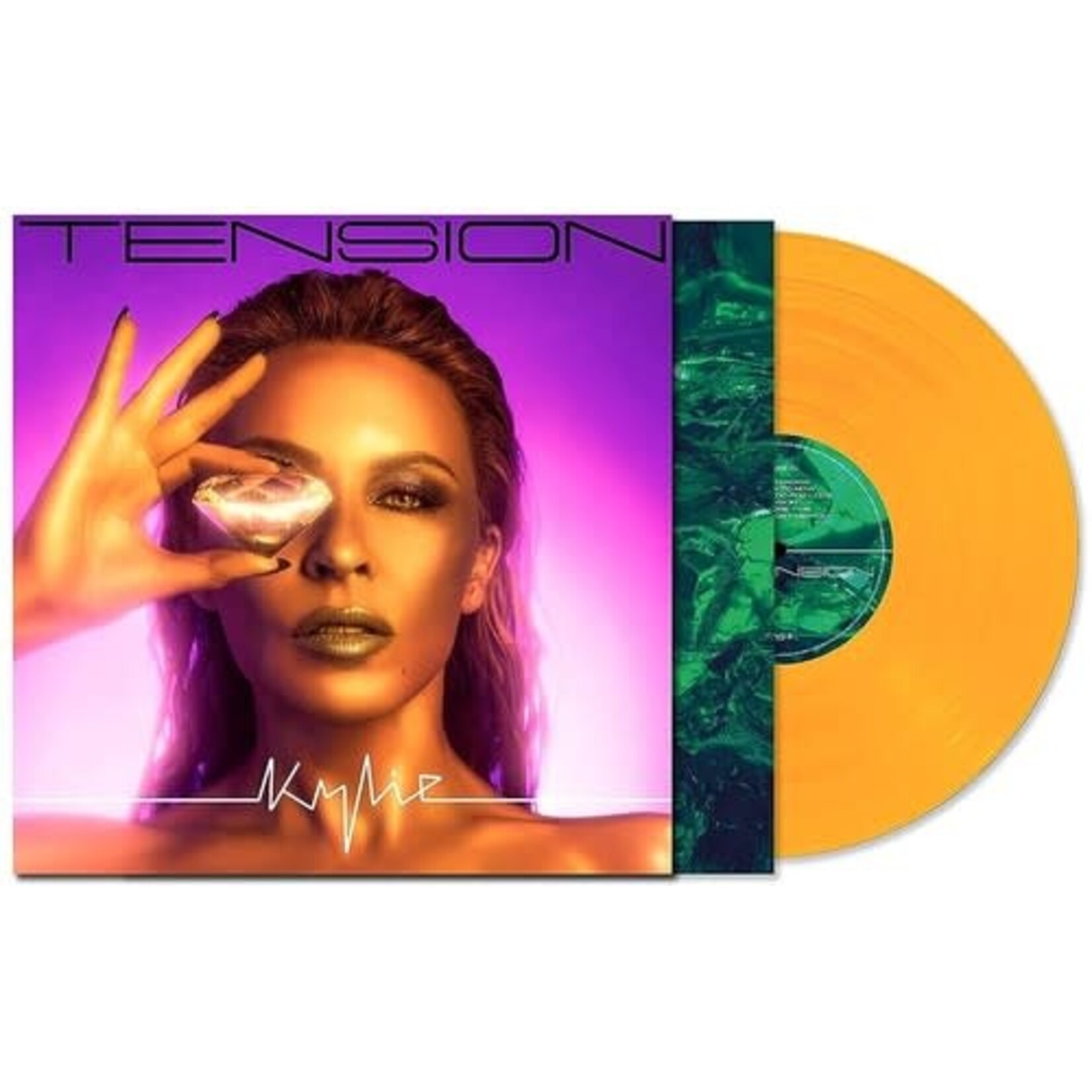[New Vinyl] Kylie Minogue - Tension (clear orange vinyl, indie exclusive)