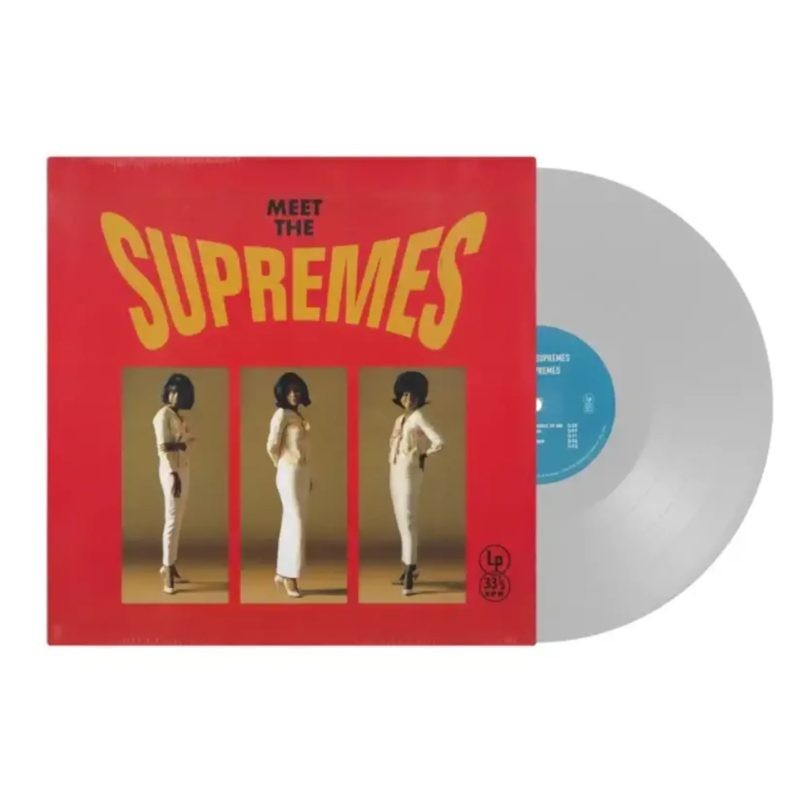 [New Vinyl] Supremes - Meet The Supremes (clear vinyl)