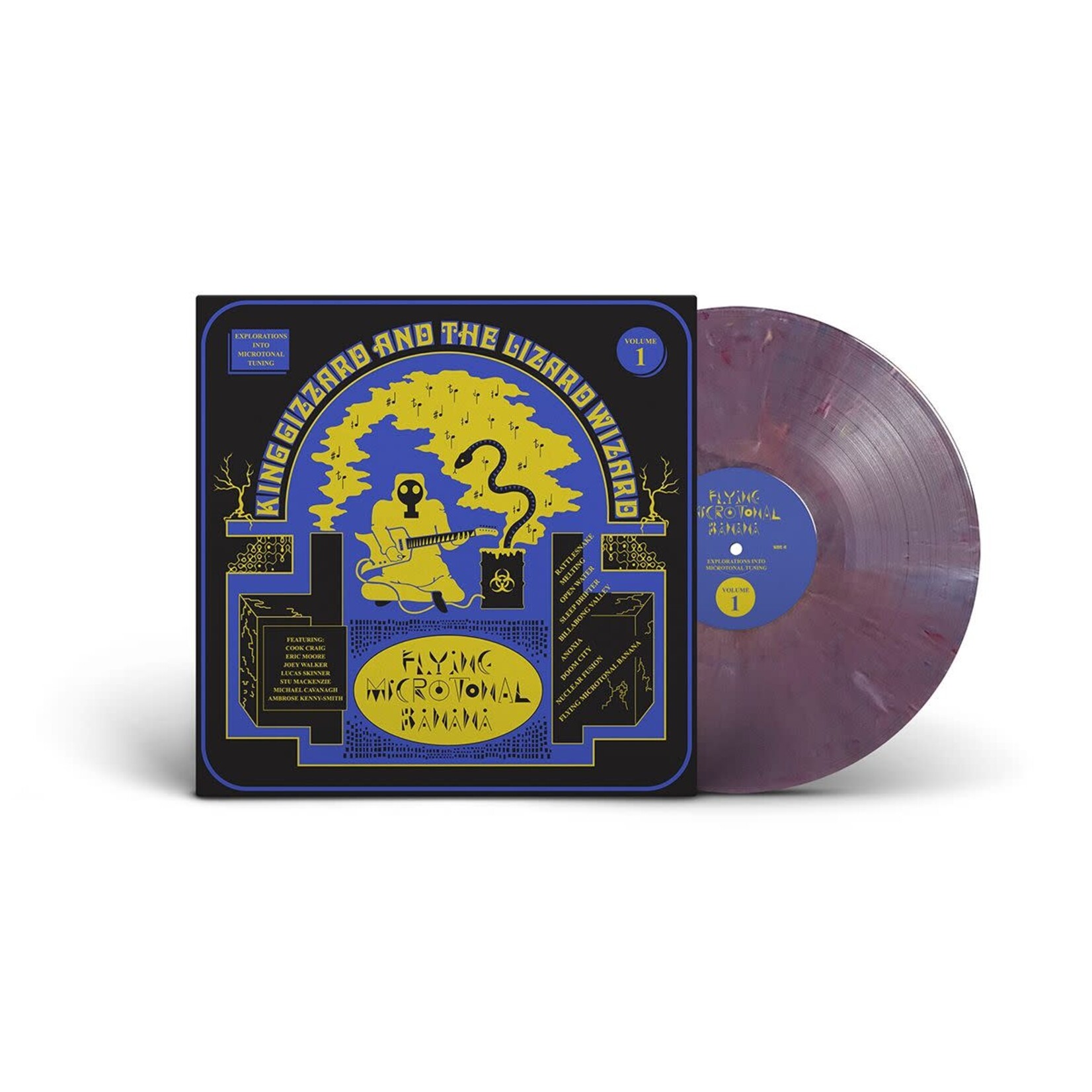 [New Vinyl] King Gizzard & the Lizard Wizard - Flying Microtonal Banana (lucky rainbow eco-mix vinyl)