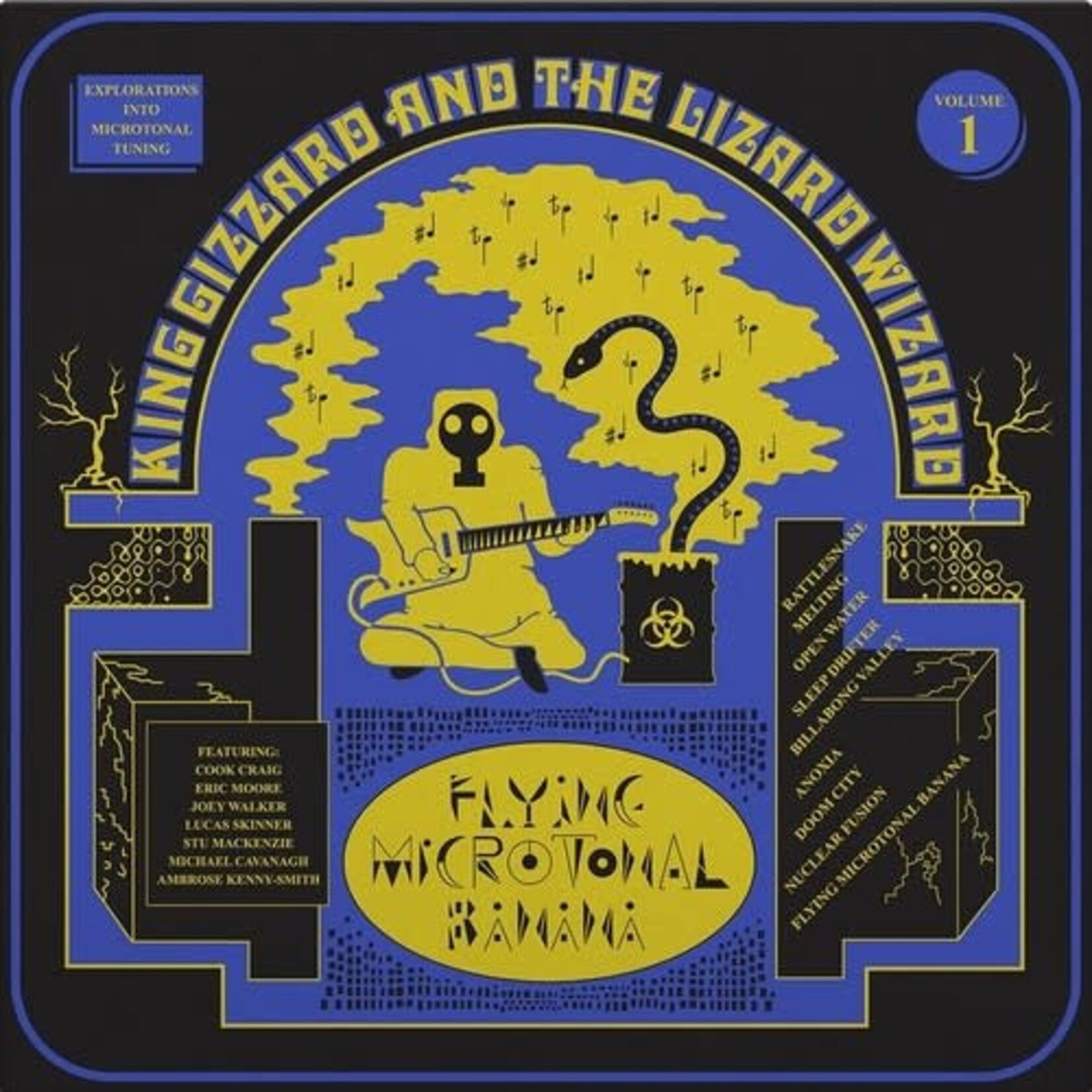 [New Vinyl] King Gizzard & the Lizard Wizard - Flying Microtonal Banana (lucky rainbow eco-mix vinyl)