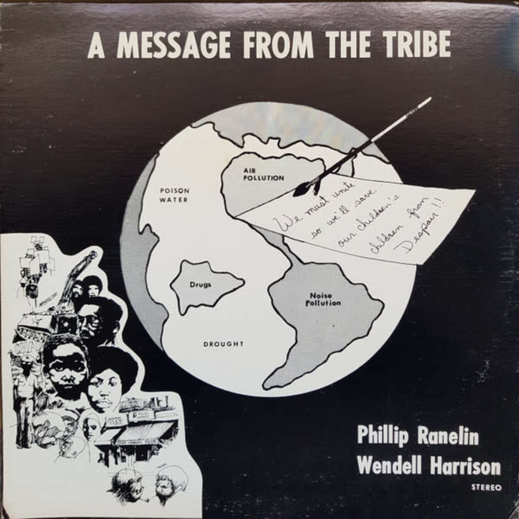 [New Vinyl] Harrison, Wendell & Phillip Ranelin: Message From the Tribe [NOW-AGAIN]