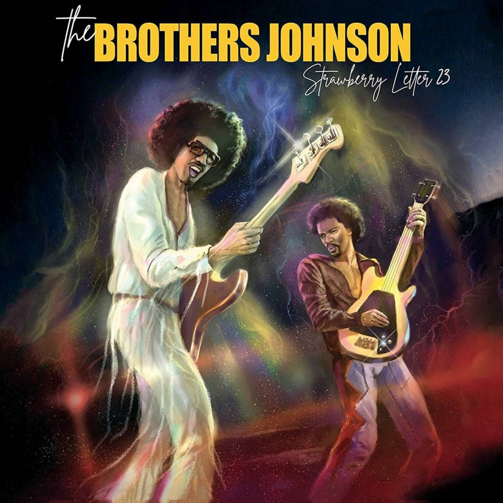 [New] Brothers Johnson: Strawberry Letter 23 (red & yellow splatter vinyl) [GOLDENLANE]
